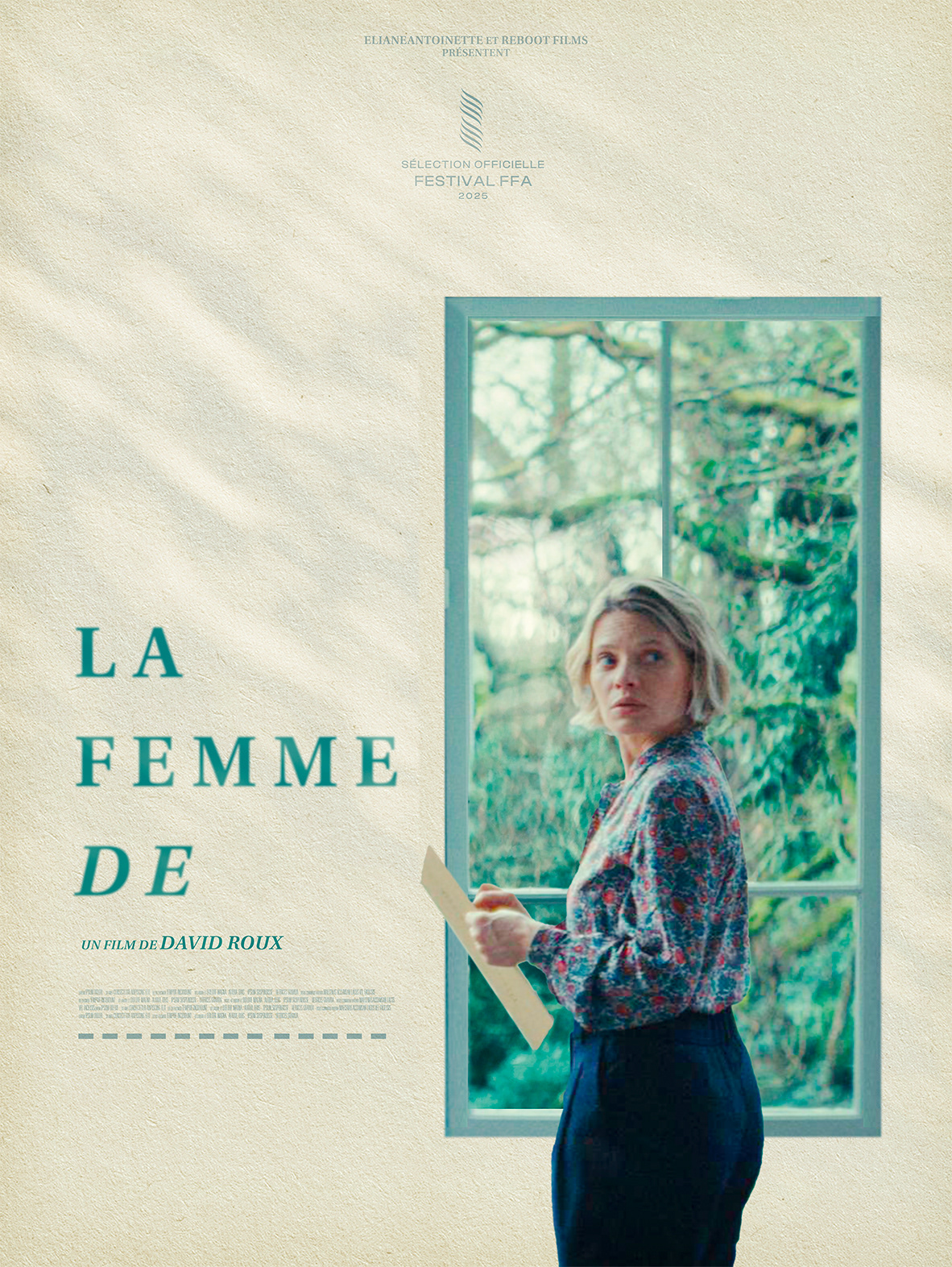 Maquette affiche La Femme De, de David Roux © Bombaliska