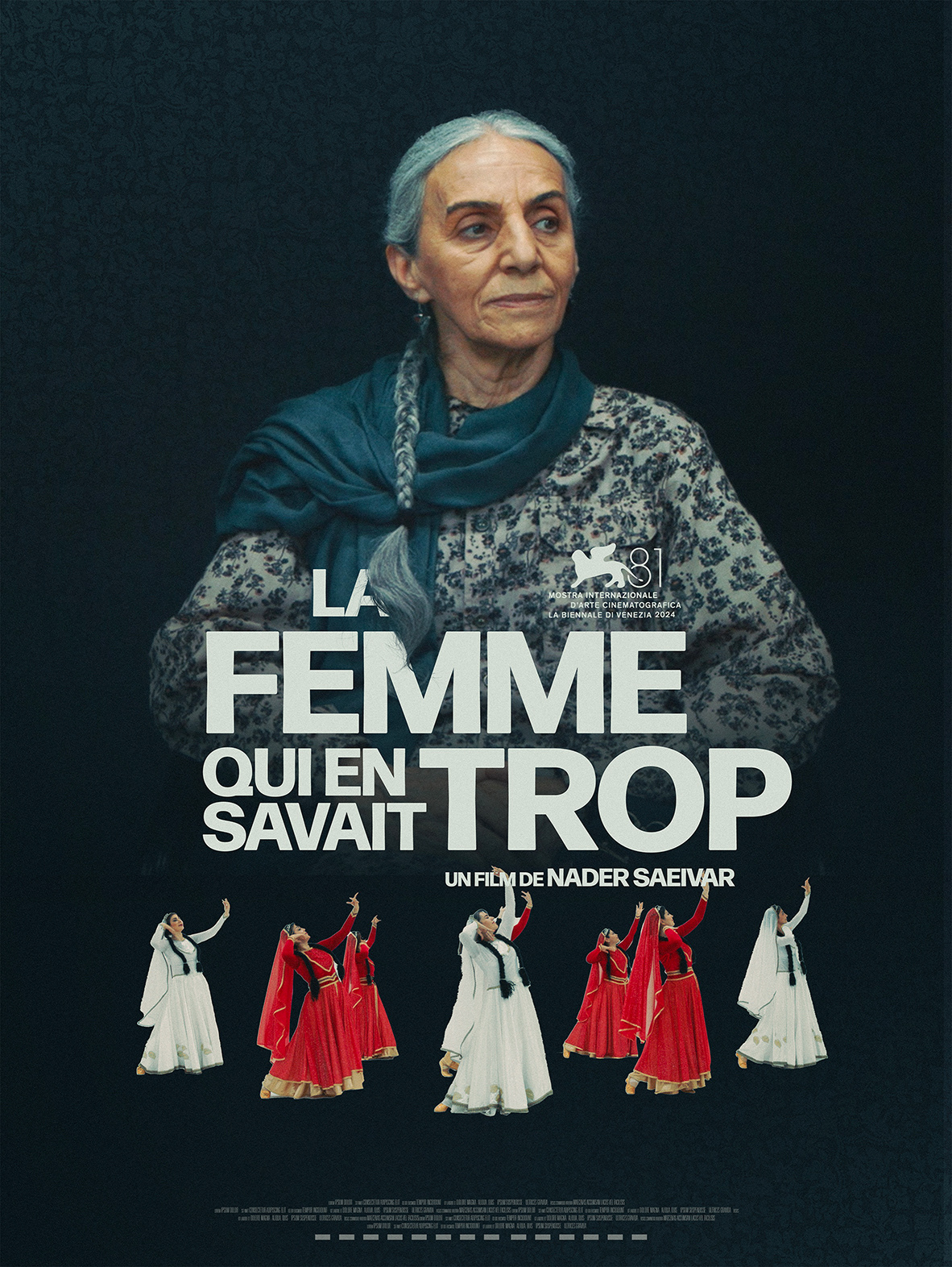 Maquette affiche La Femme qui en savait trop, de Nader Saeivar © Bombaliska