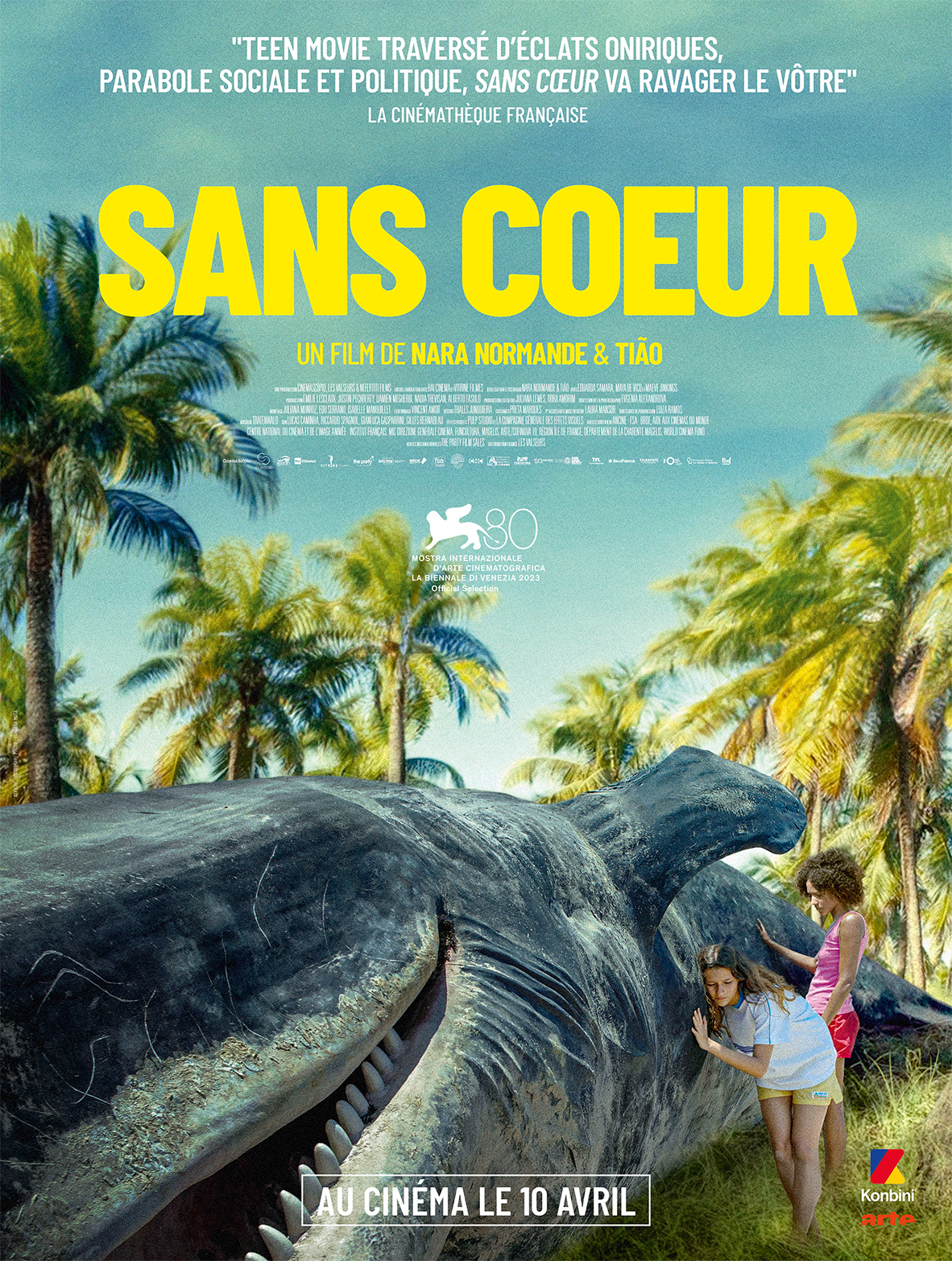 Sans Cœur, de Nara Normande & Tião - Affiche