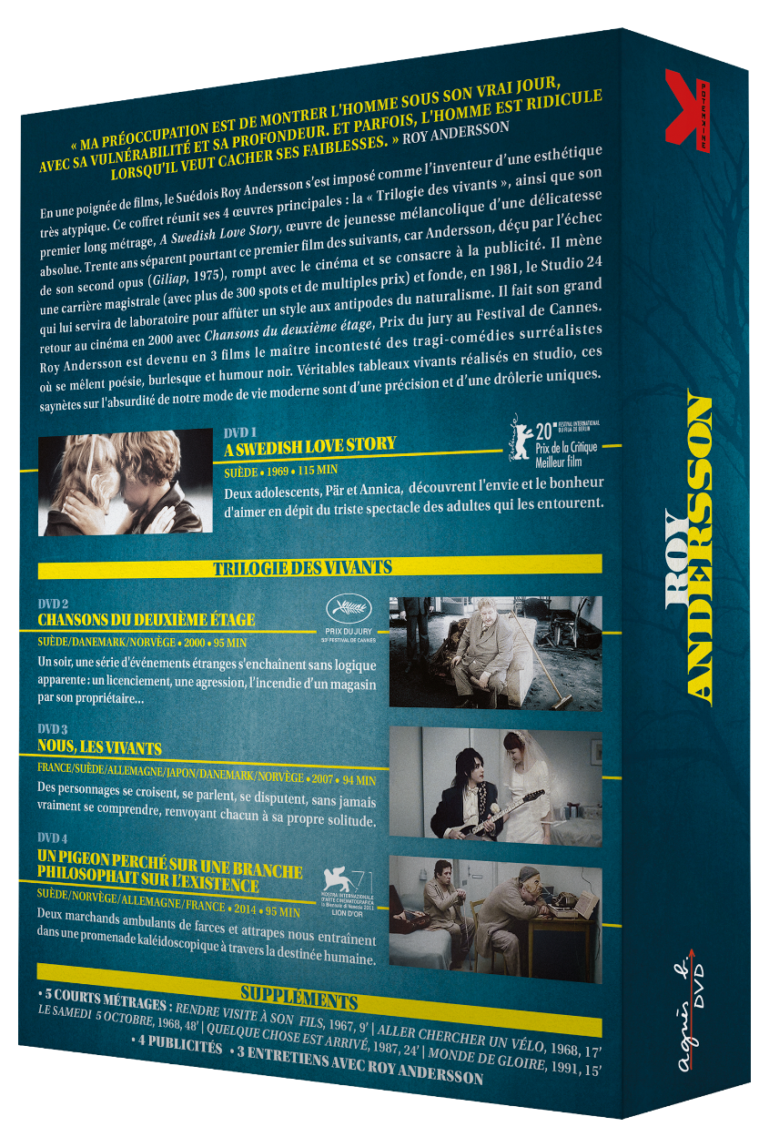 Roy Andersson Coffret 4 DVD