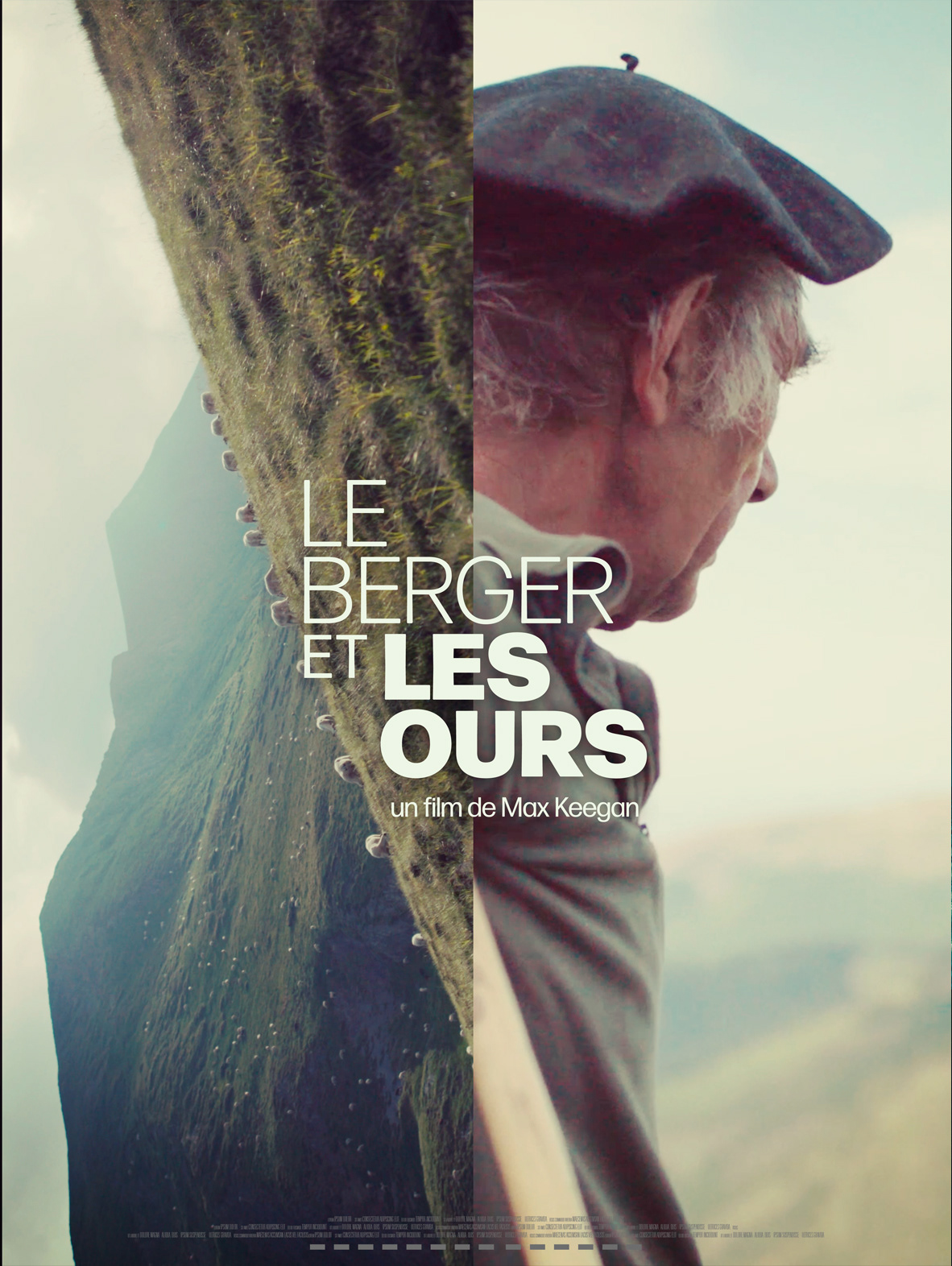 Maquette affiche Le Berger et les Ours, de Max Keegan © Bombaliska