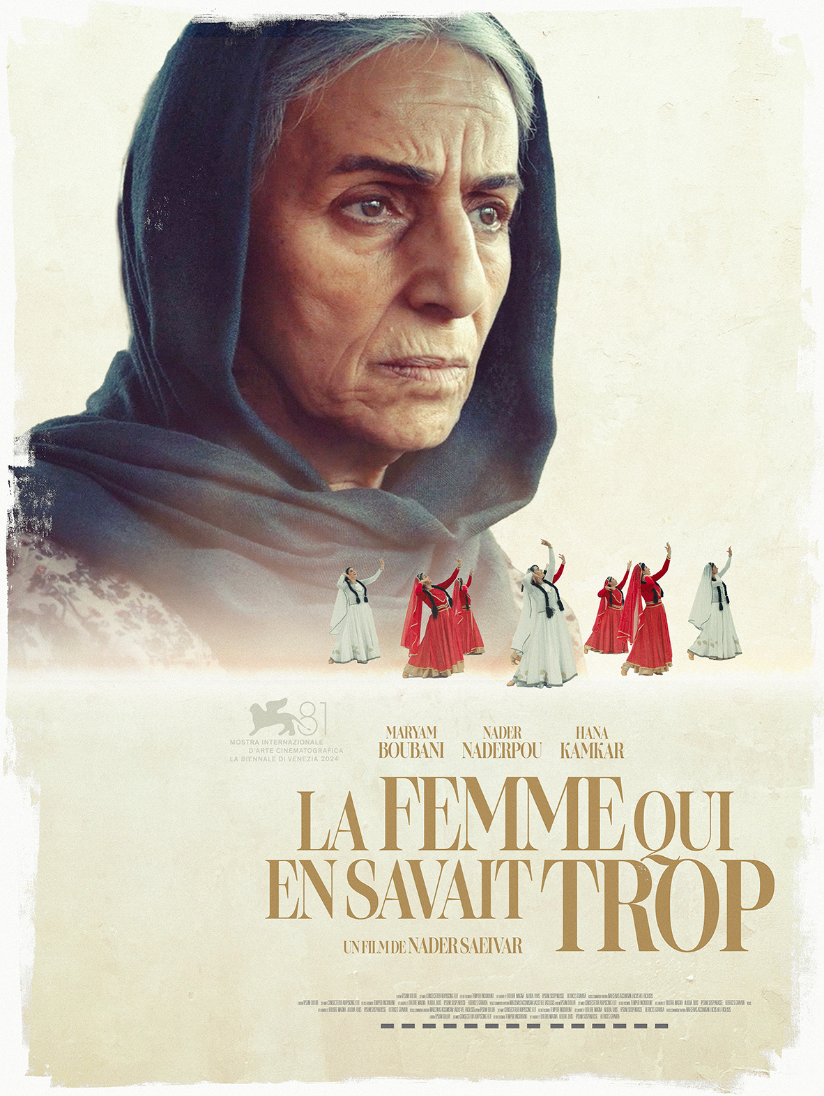 Maquette affiche La Femme qui en savait trop, de Nader Saeivar © Bombaliska