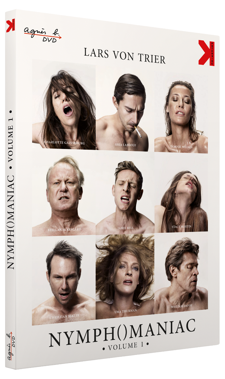 Nymphomaniac Volume 1 DVD D'après artwork © The Einstein Couple