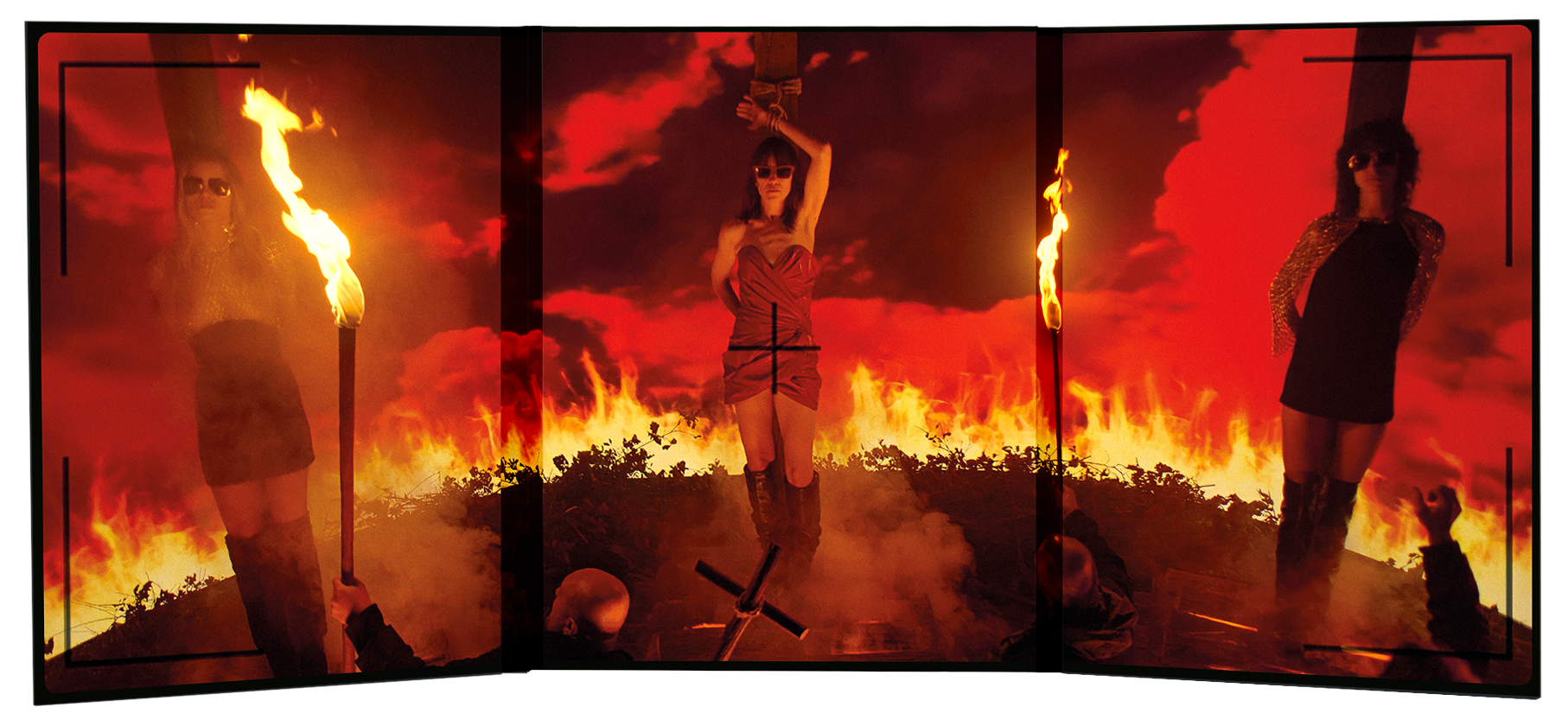 Lux AEterna, de Gaspar Noé - Packaging Combo DVD + Blu-Ray et promotion de la sortie.