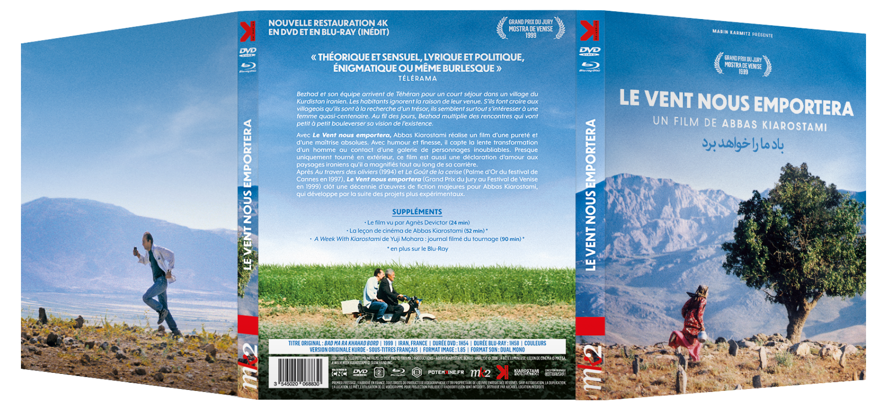 Le Vent nous Emportera, de Abbas Kiarostami Combo DVD + Blu-Ray