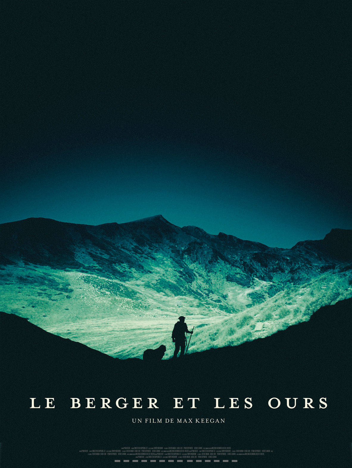 Maquette affiche Le Berger et les Ours, de Max Keegan © Bombaliska