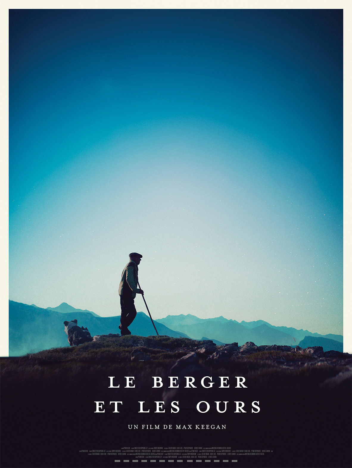 Maquette affiche Le Berger et les Ours, de Max Keegan © Bombaliska