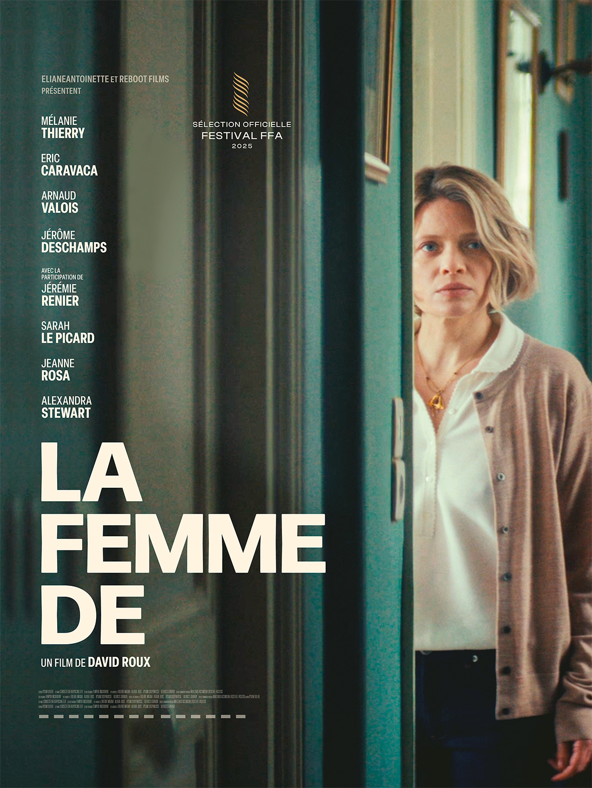 Maquette affiche La Femme De, de David Roux © Bombaliska