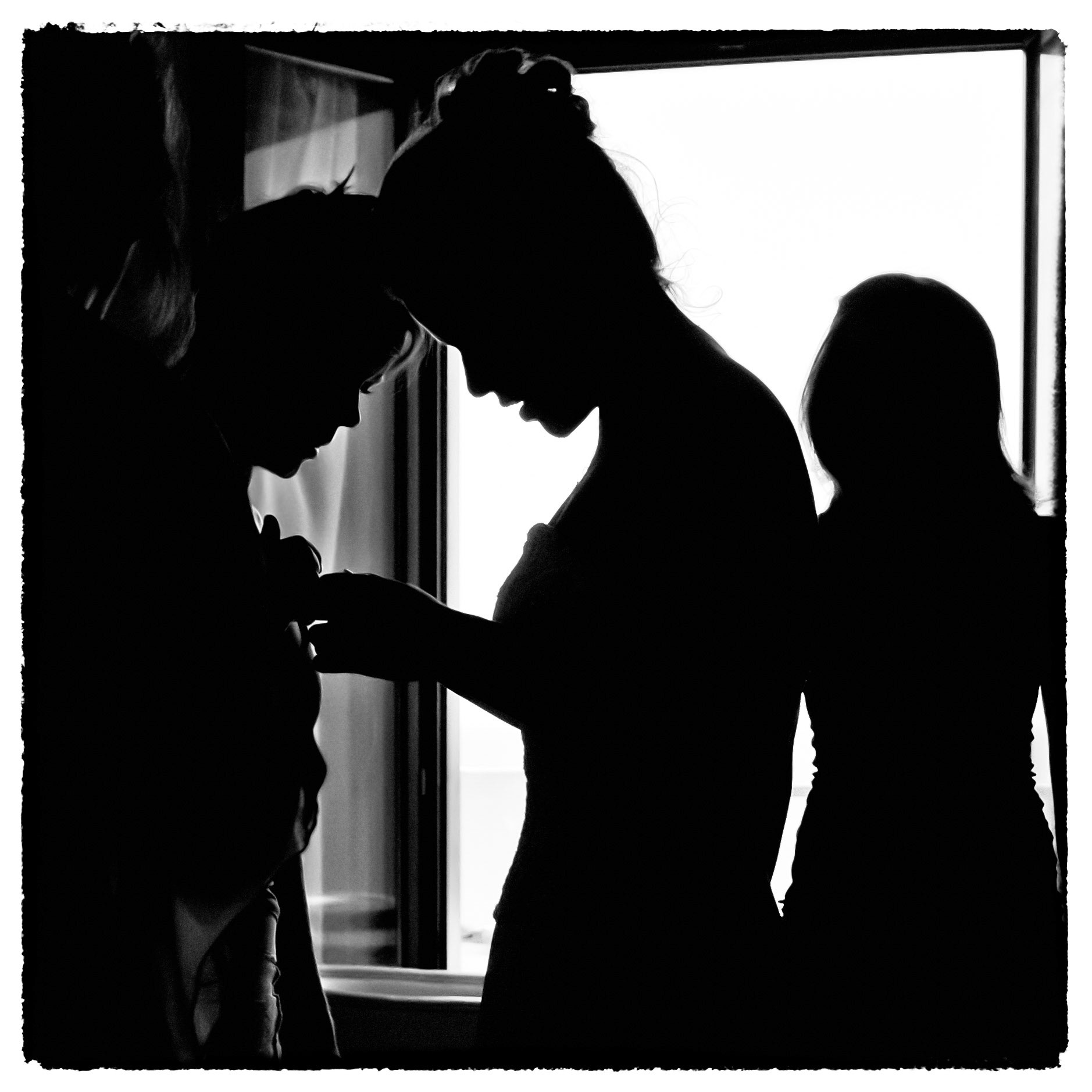 Bride is Getting ready