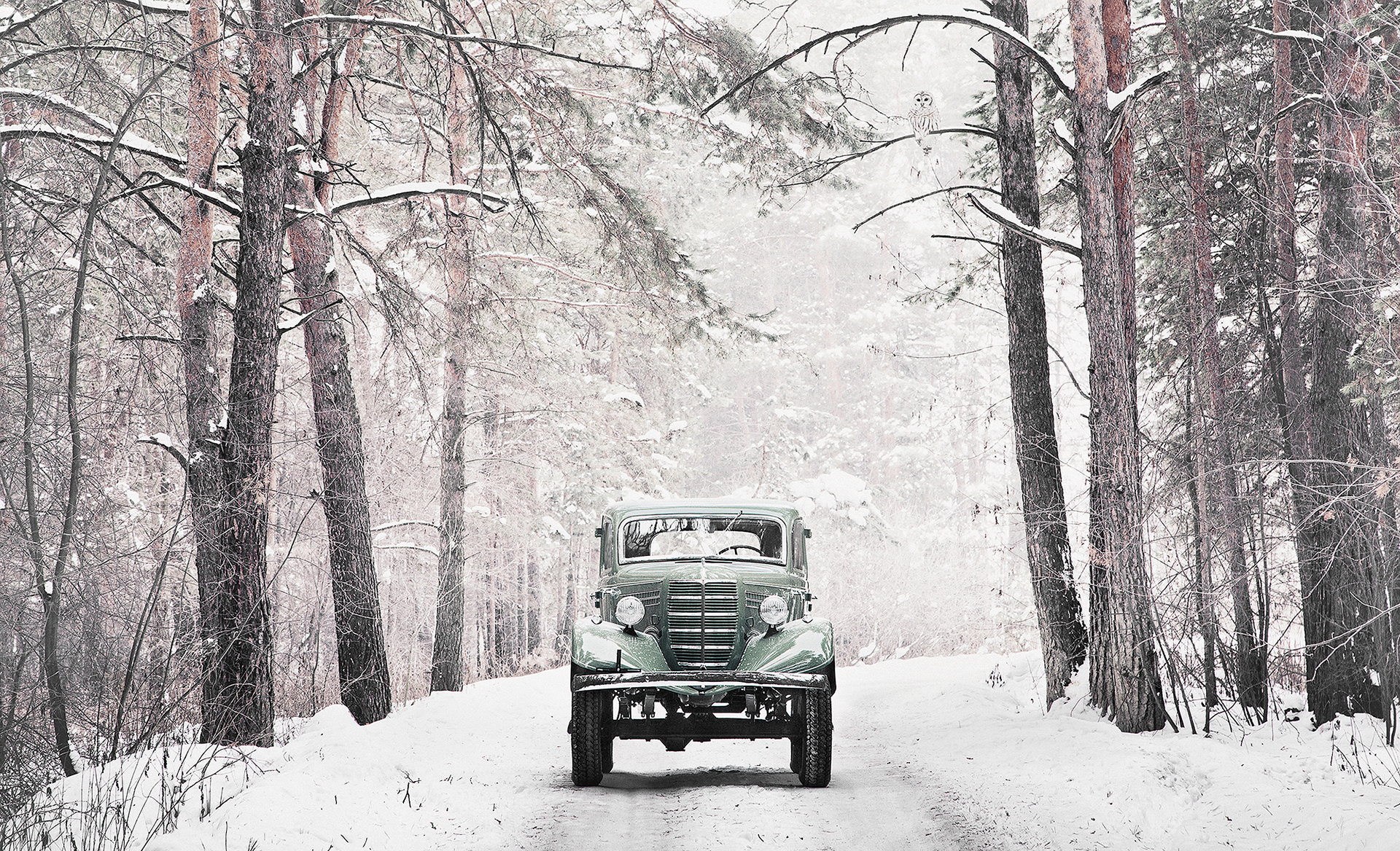 Художественная фотография автомобиля в Екатеринбурге