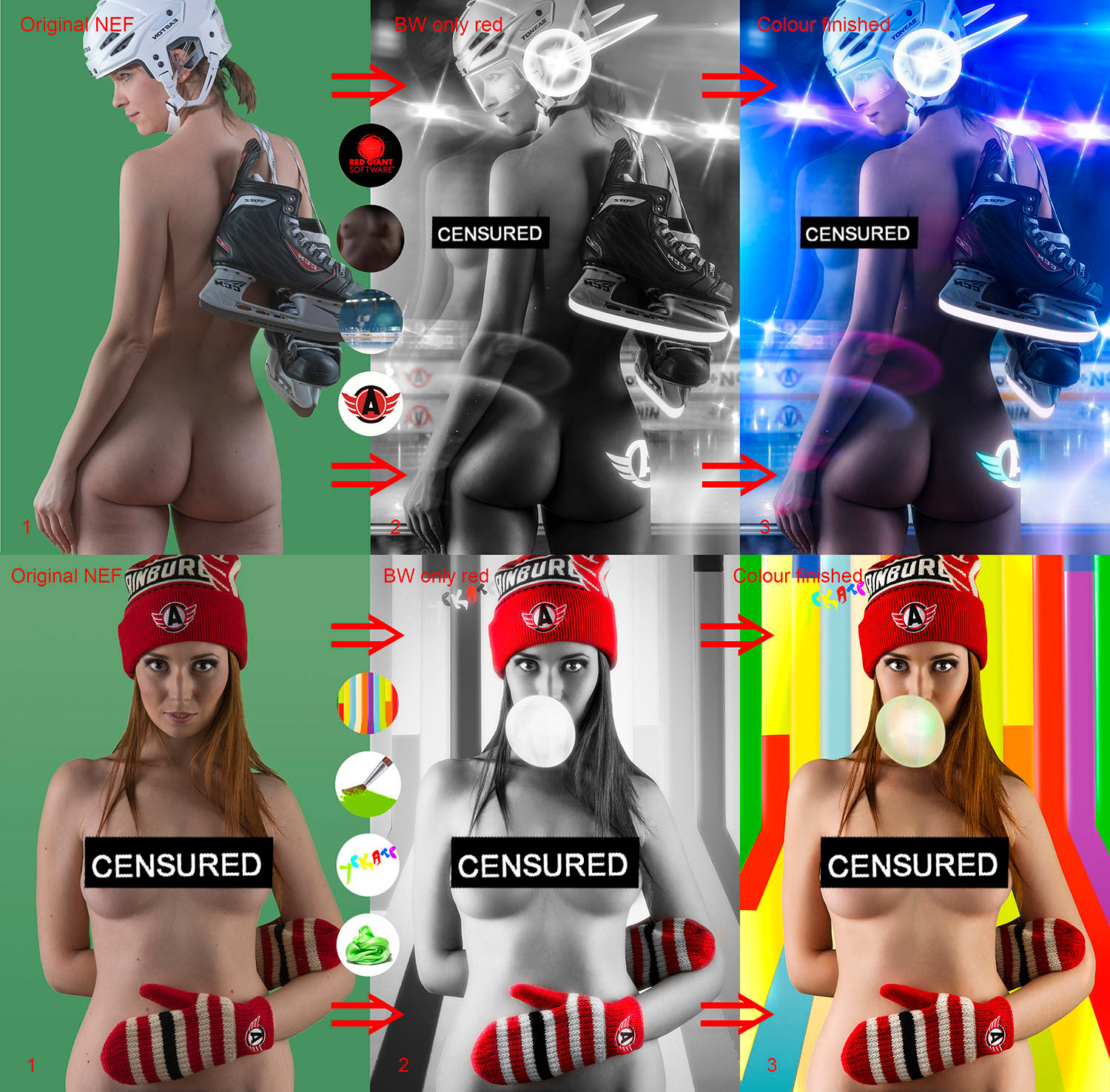 Профессиональное редактирование фотографий в Екатеринбурге