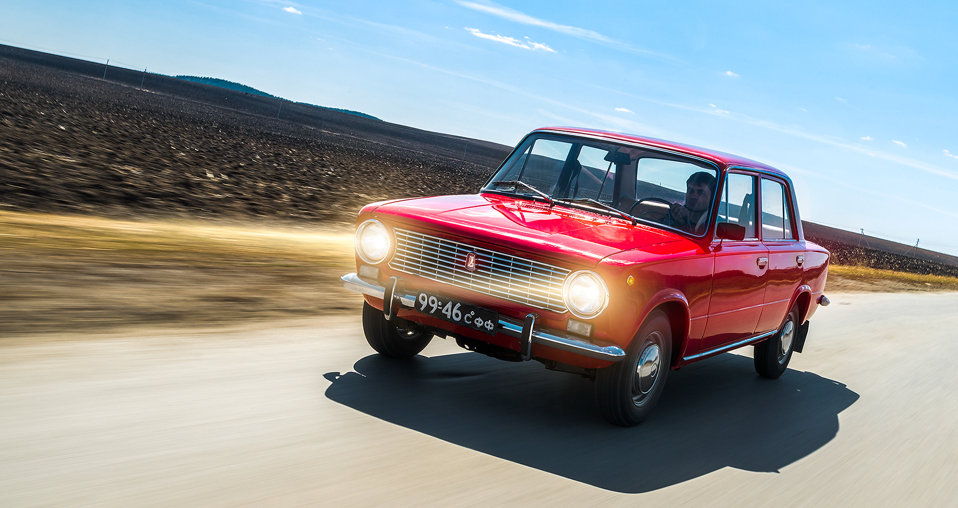 Съёмка ретро-автомобилей в Екатеринбурге