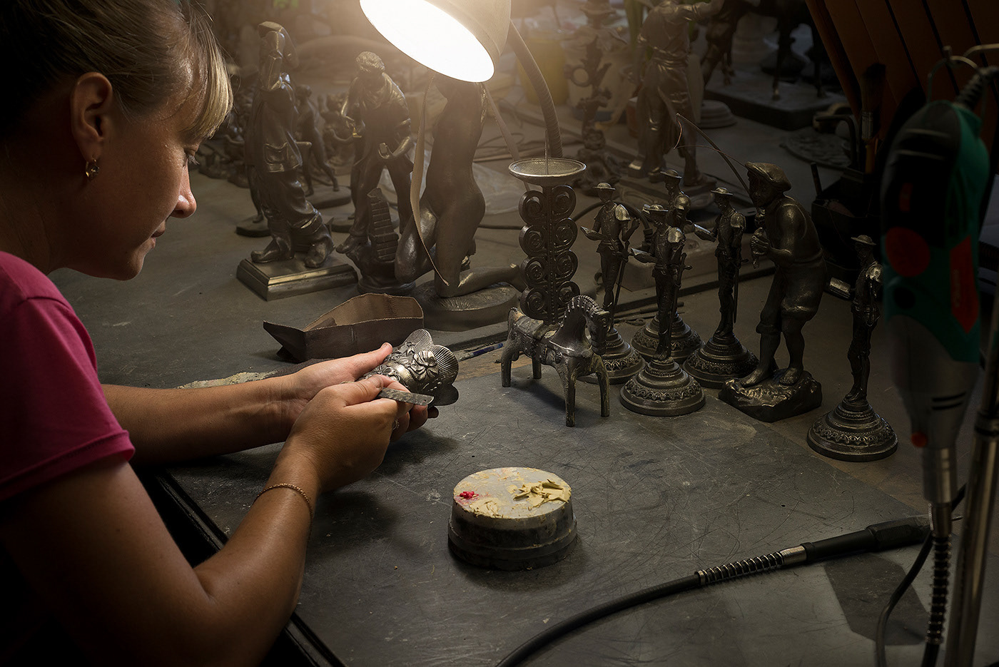 Фотосъёмка процесса изготовления продукта в Екатеринбурге