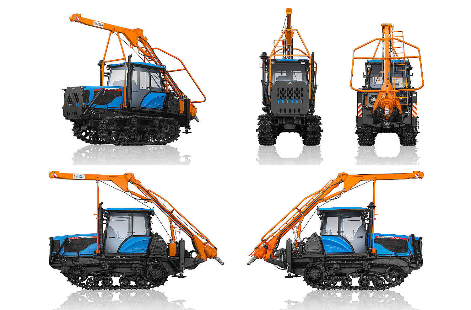 Фотосъёмка тракторов в Екатеринбурге