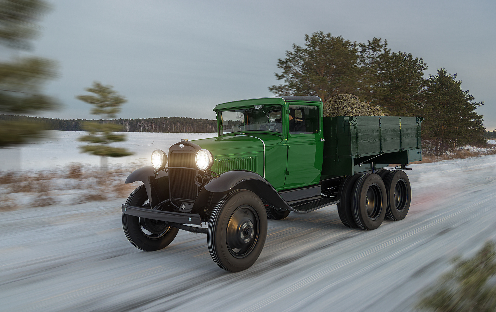 Фотосъёмка грузового транспорта в Екатеринбурге