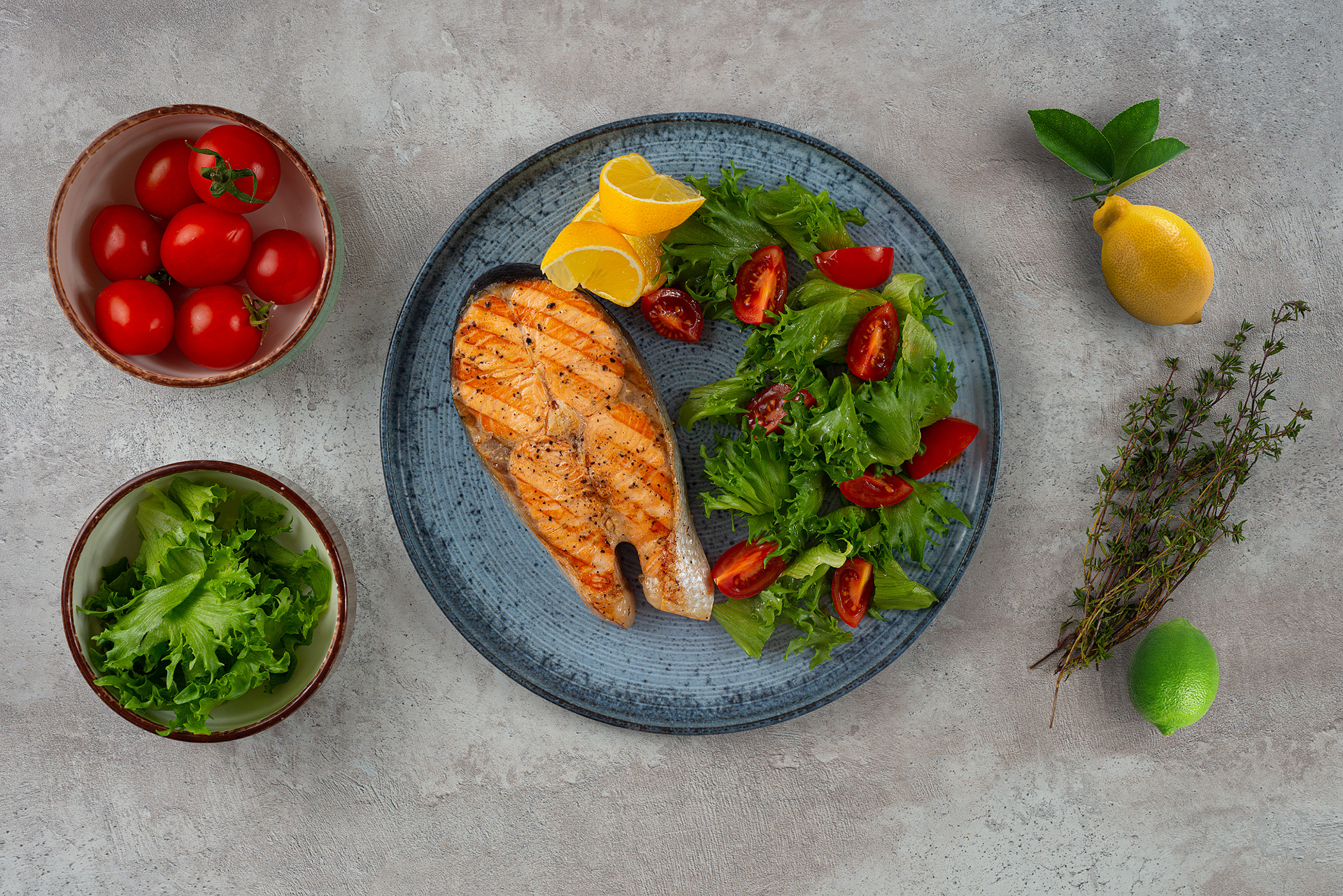 Профессиональный снимок приготовленной кеты для сайта заказчика