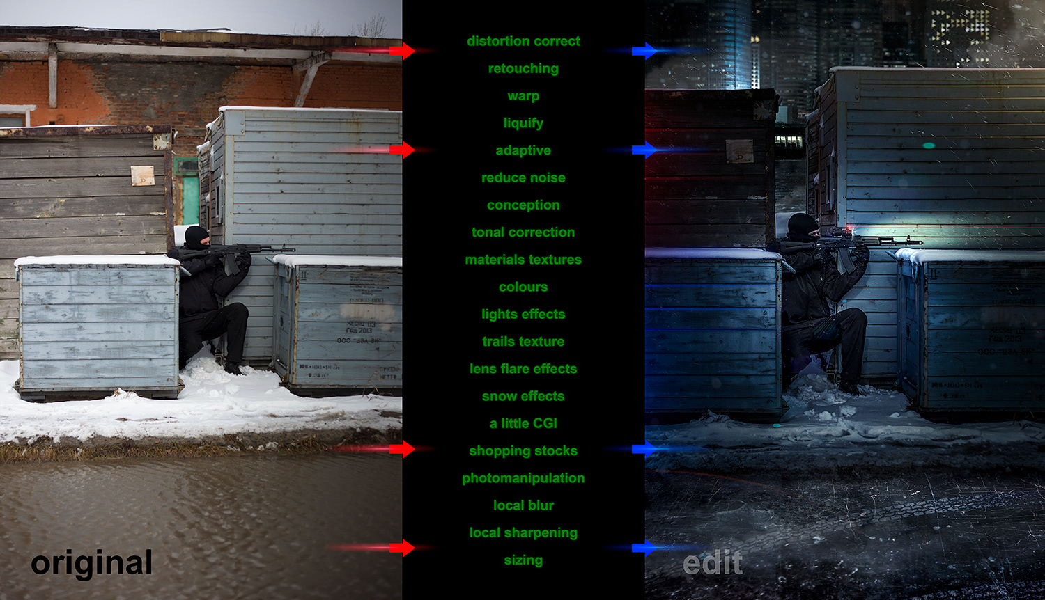 Профессиональная ретушь и улучшение фотографий в Екатеринбурге