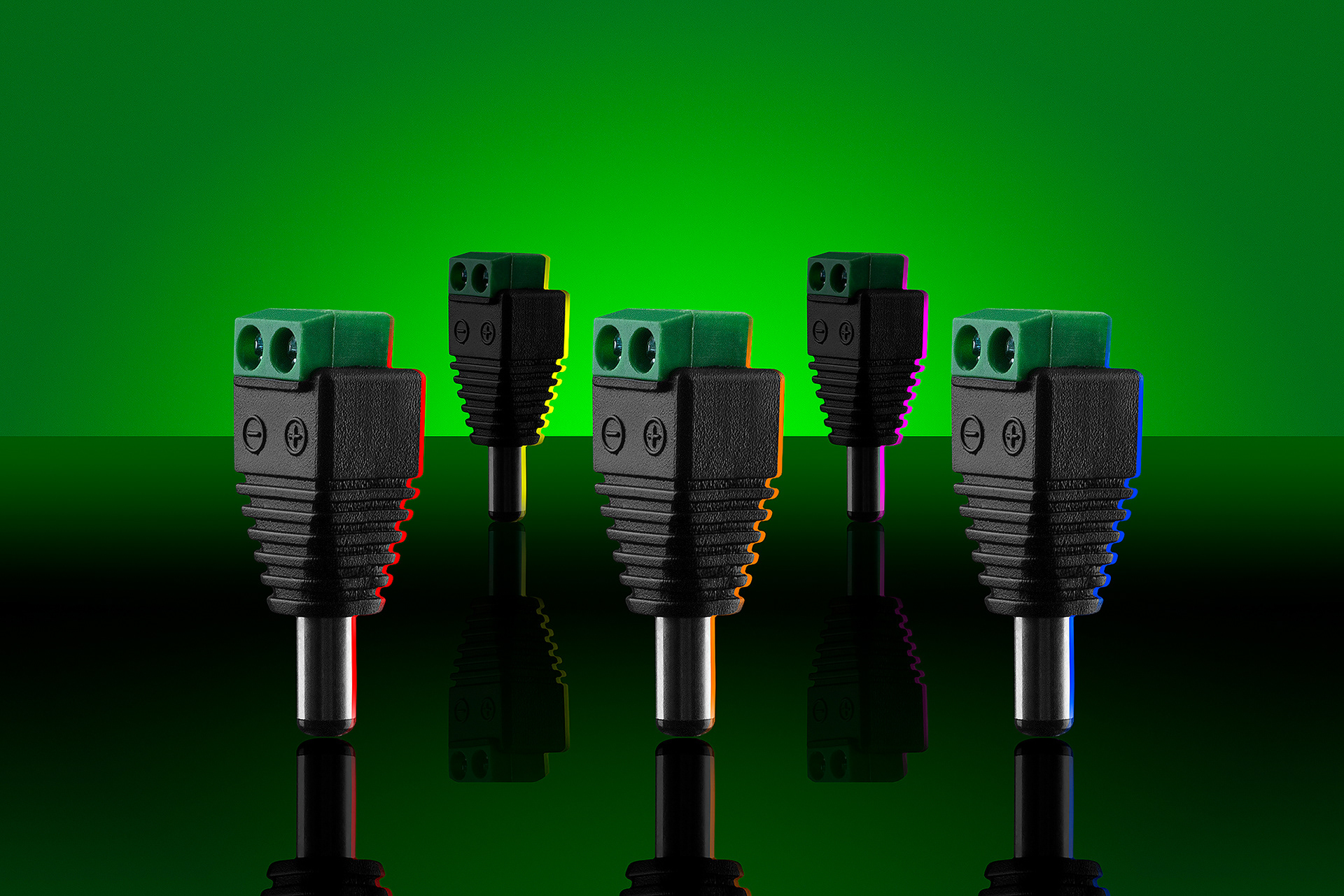 Профессиональный снимок штеккеров для интернет-магазина