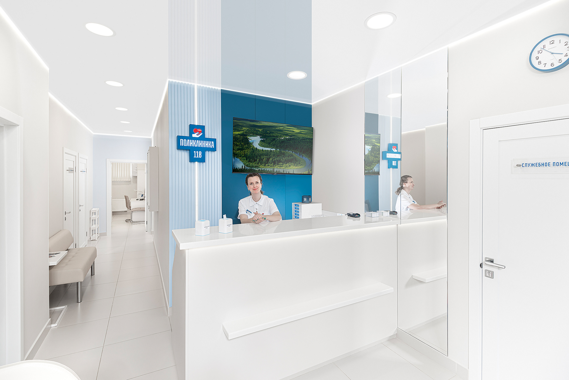 Съемка медицинского интерьера со студийным светом в Екатеринбурге