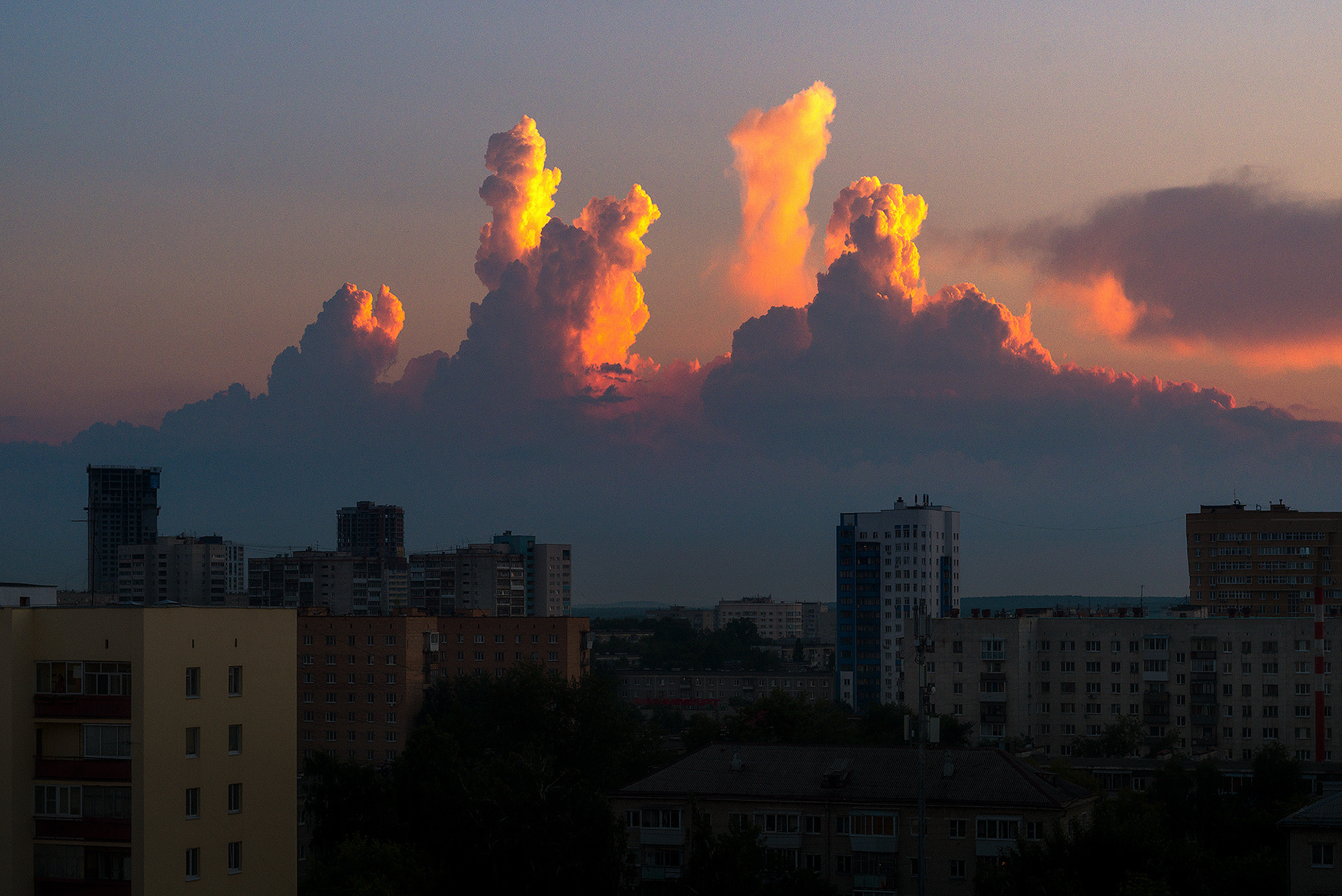 Фотосъёмка городского пейзажа в Екатеринбурге