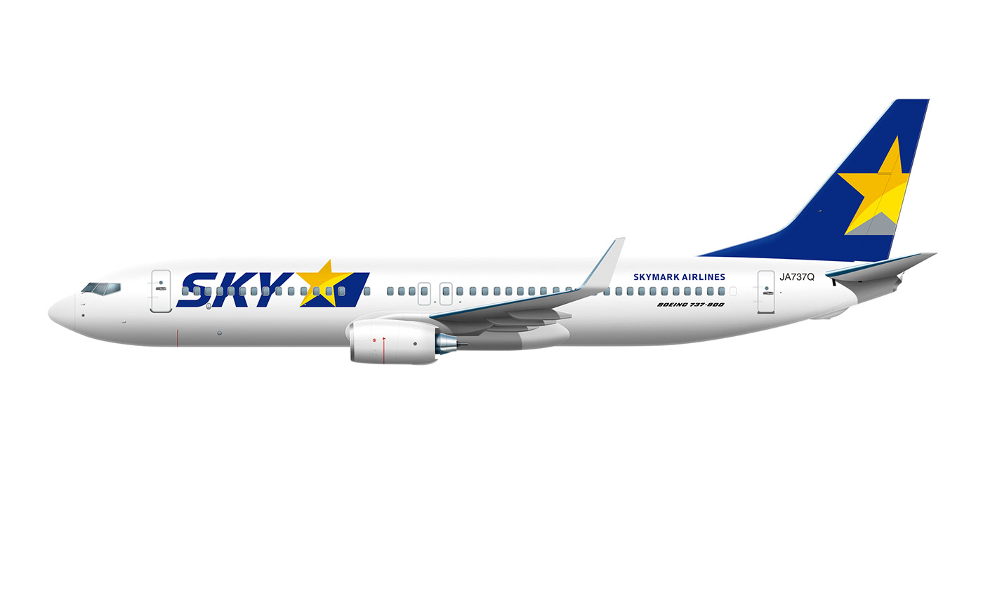 リズム株式会社 Rhythm Inc Skymark Airlines Branding