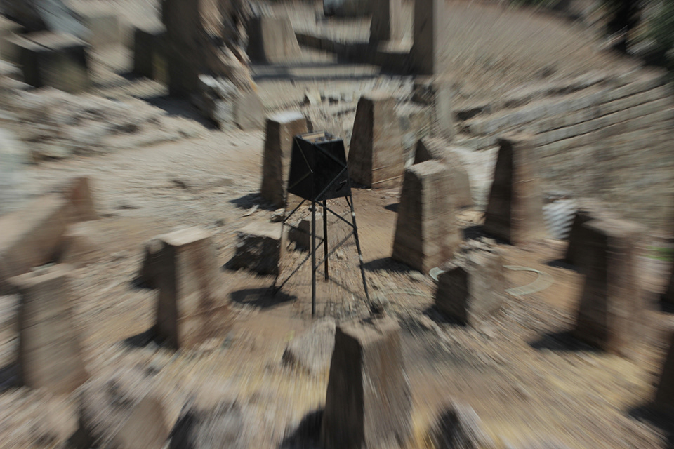 Gold Mine Ruin. Las Melosas, Cajón del Maipo (Chile)