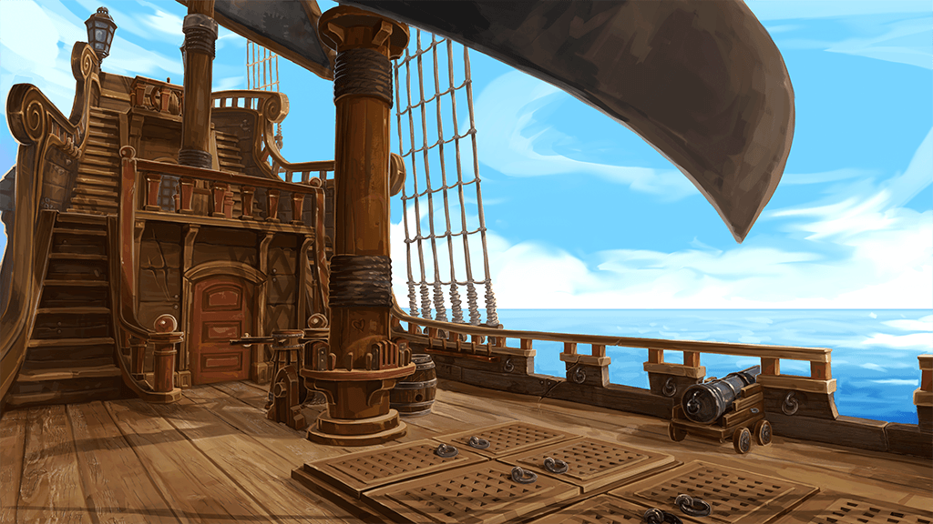 Bateau Pirate - Pont