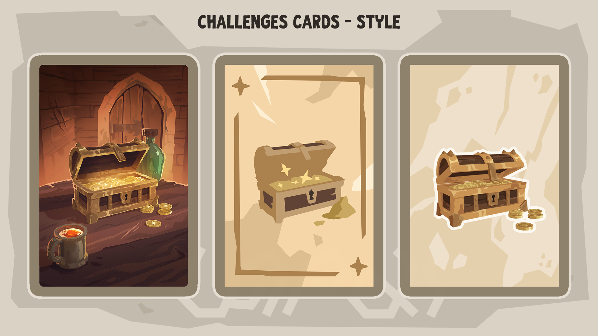 Style explorations (Vesper's card game)