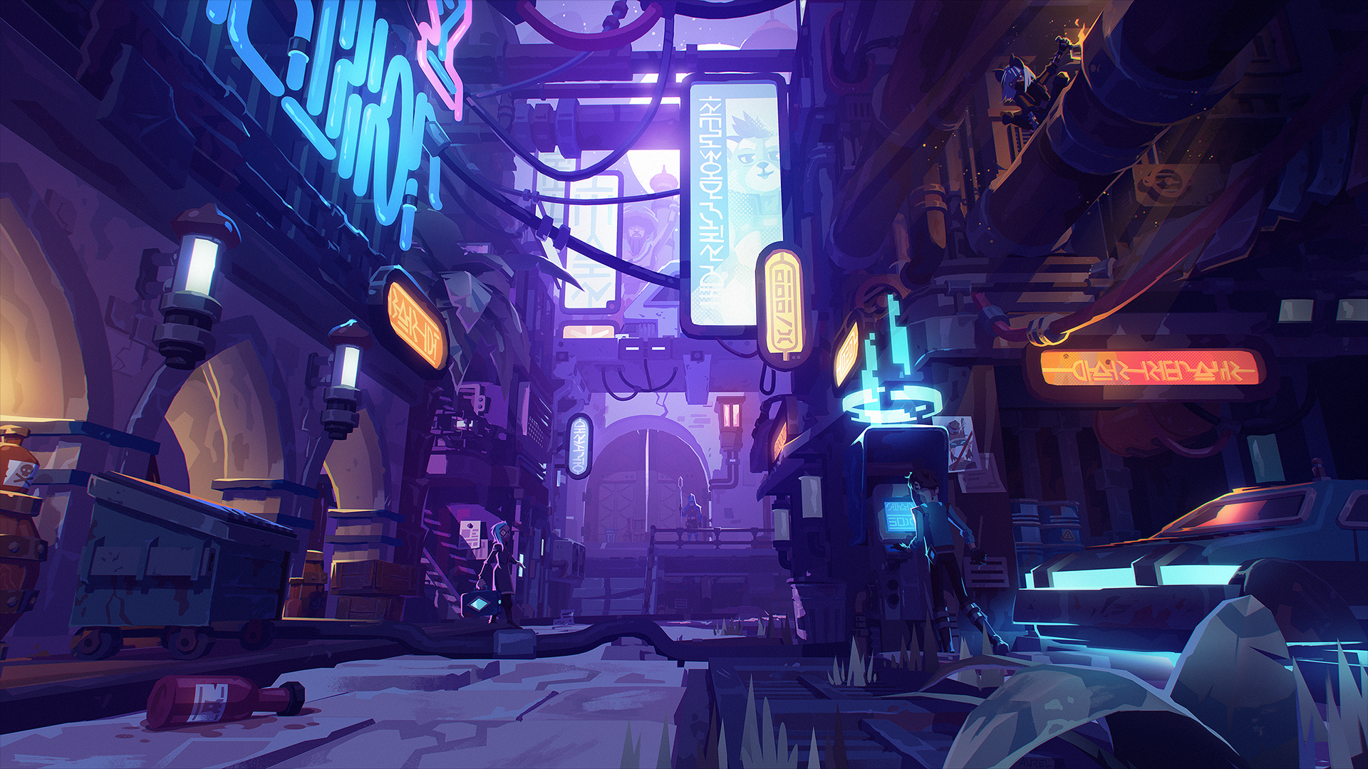 The underworld of the sand city of Mar (Chains of the Eternals)