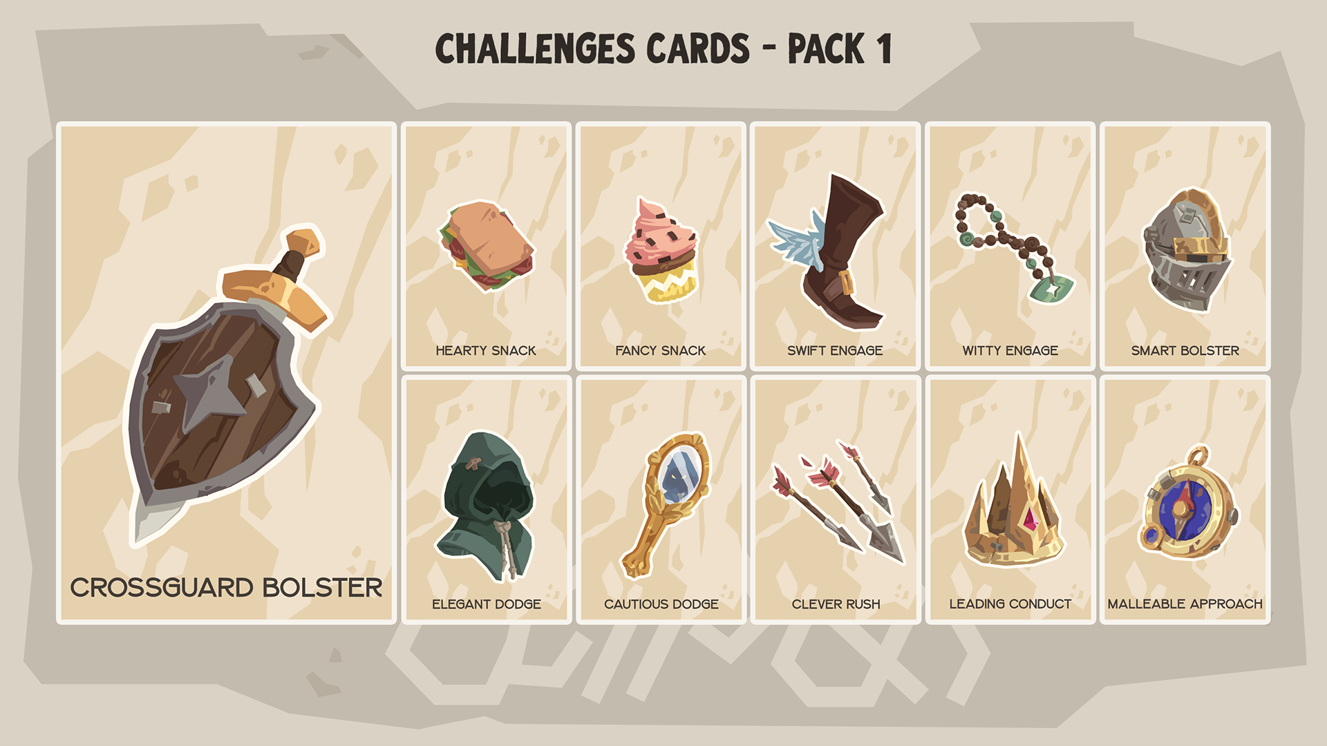 Cards pack 1 (Vesper's card game)