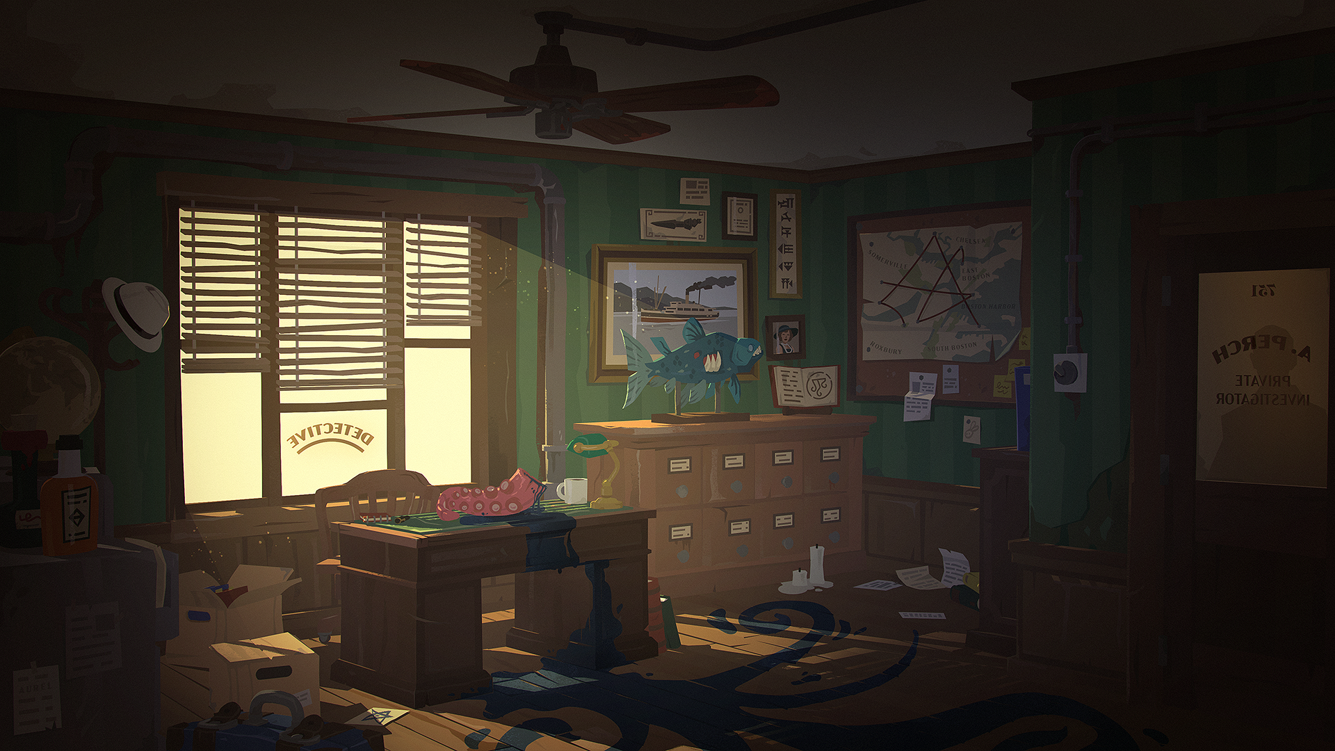 The detective's office (personal)