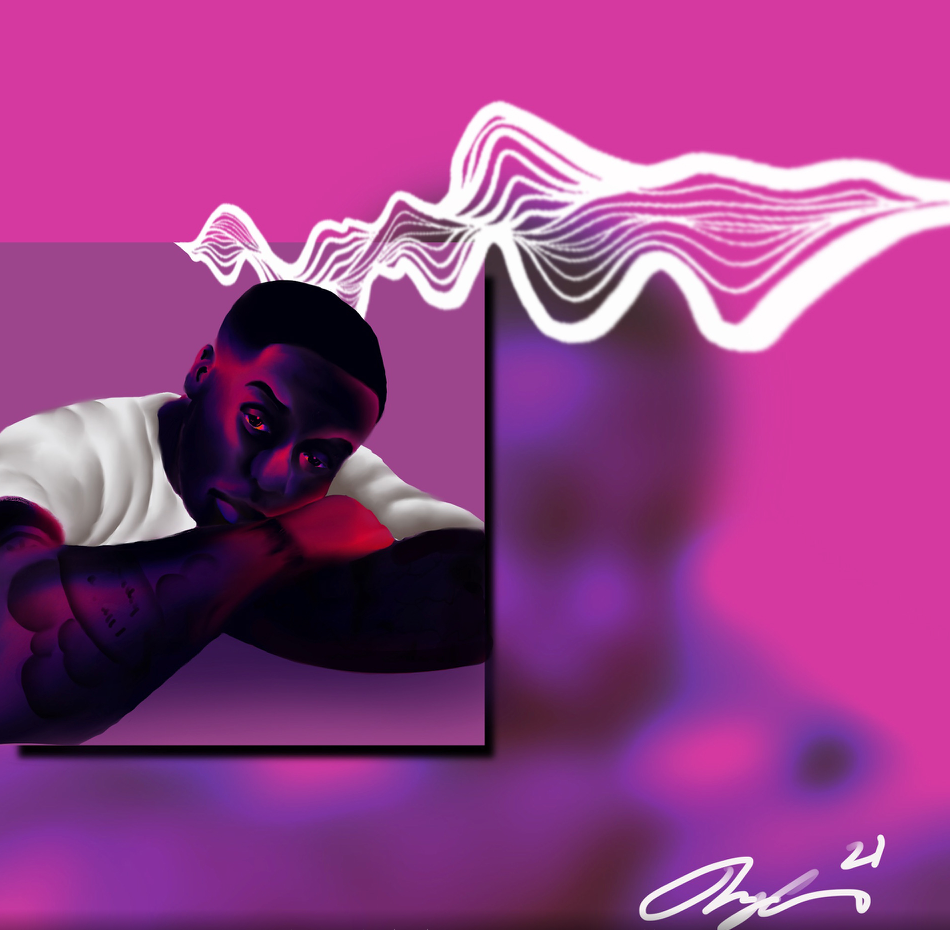 "This Ain't That" 36x36 Acrylic on canvas. 2022