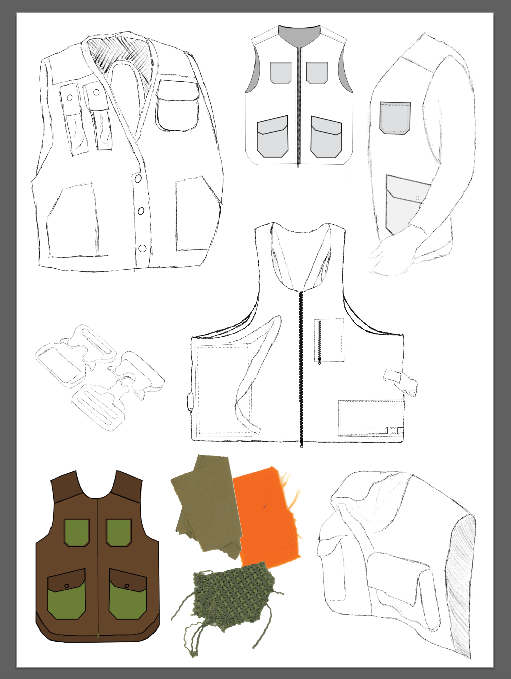 Vest Sketches
