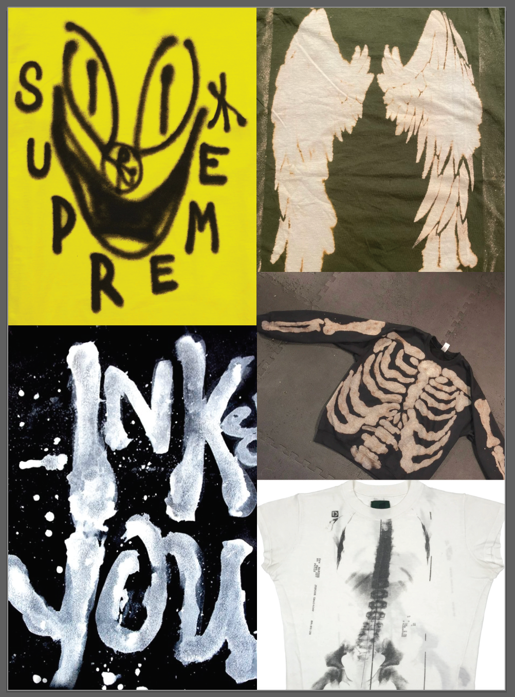 Airbrushed/dyed Graphic Inspiration