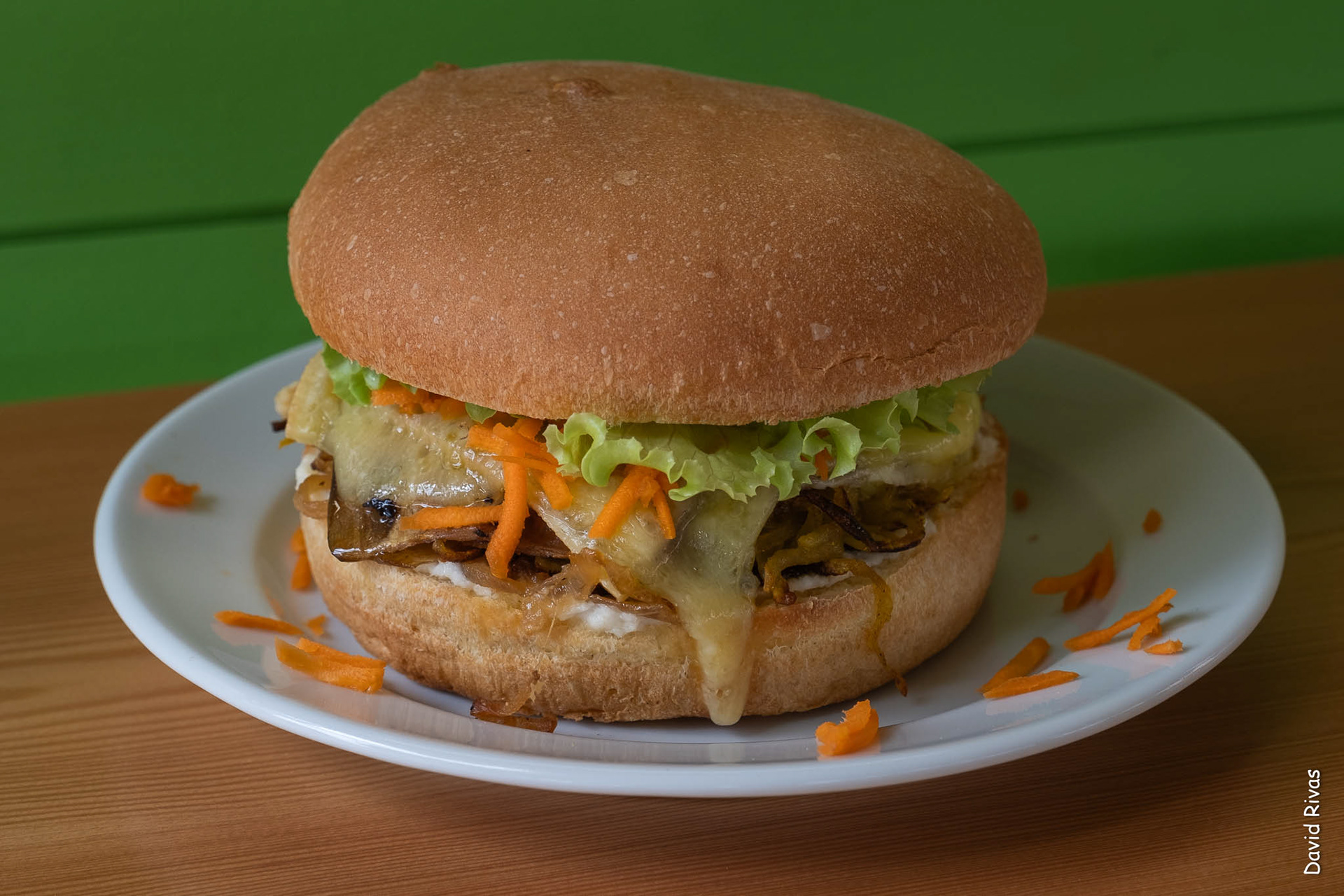Burger réalisé par Festi'Val végétarien