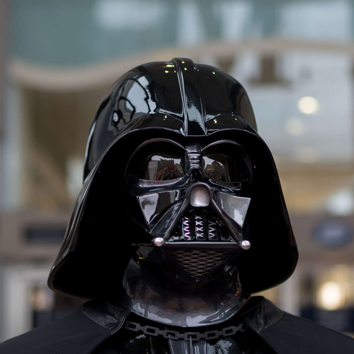 May the force be with you. Darth returning home for a visit