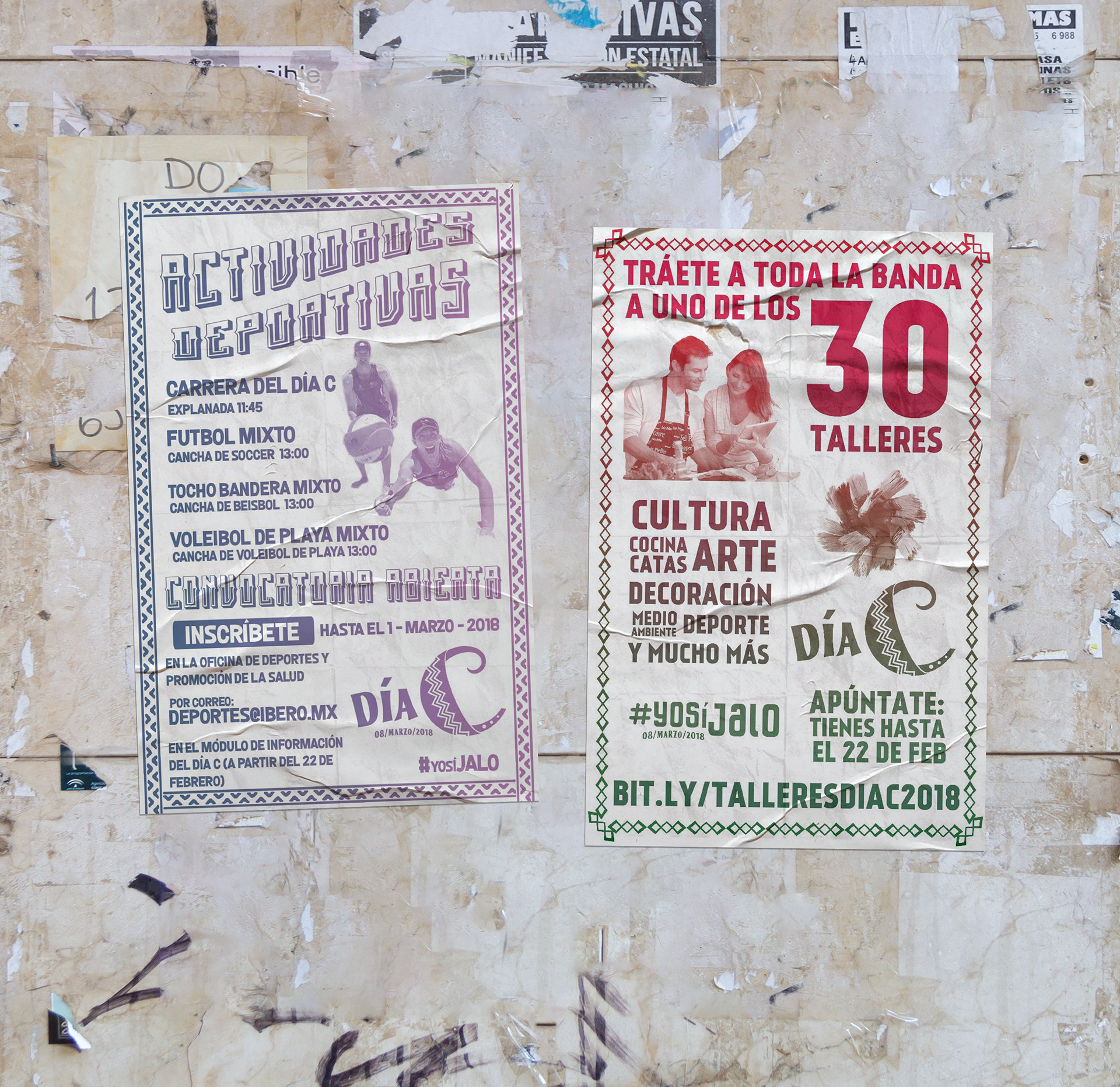 Event informative posters