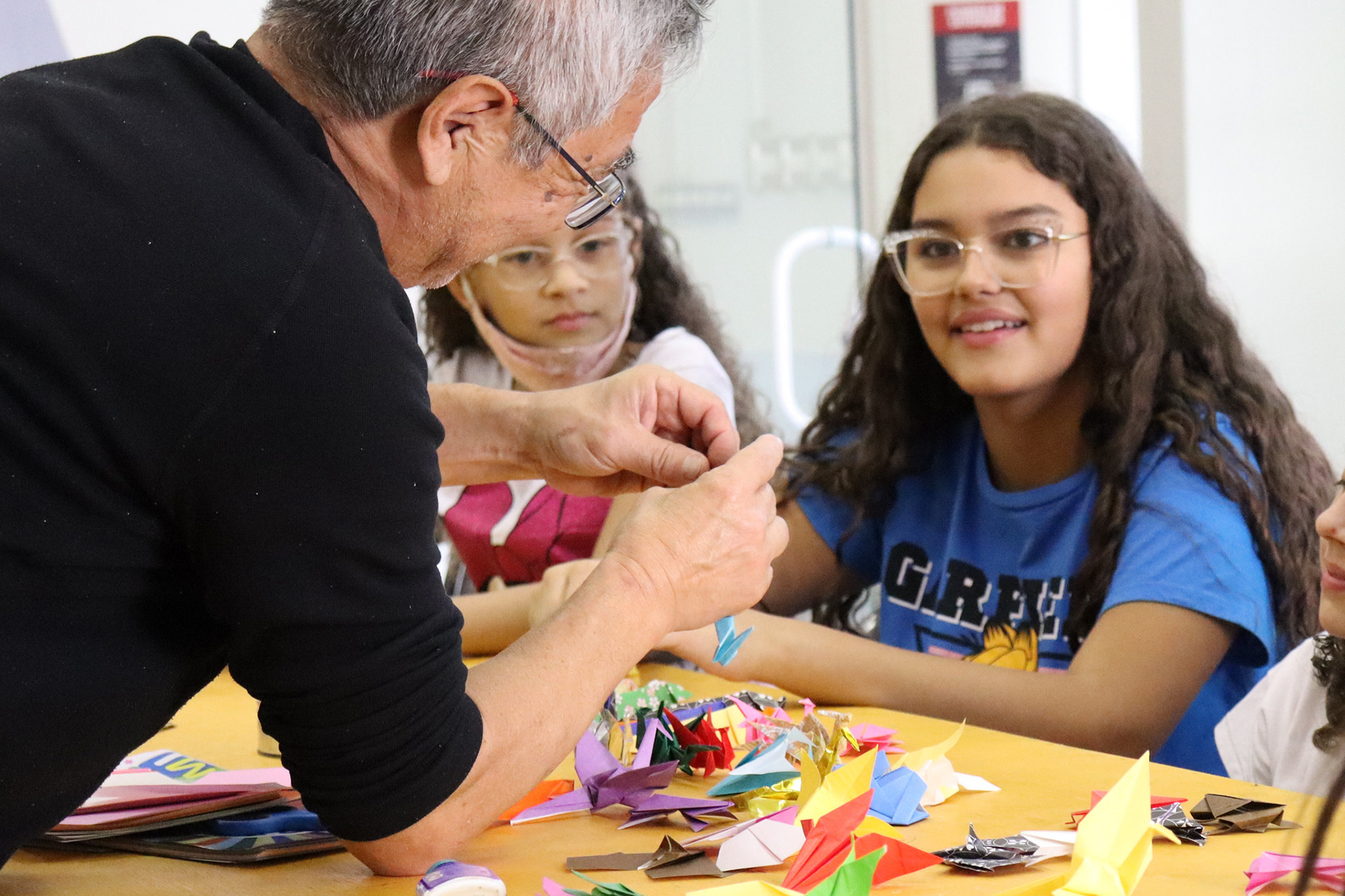 Oficina de origami para crianças