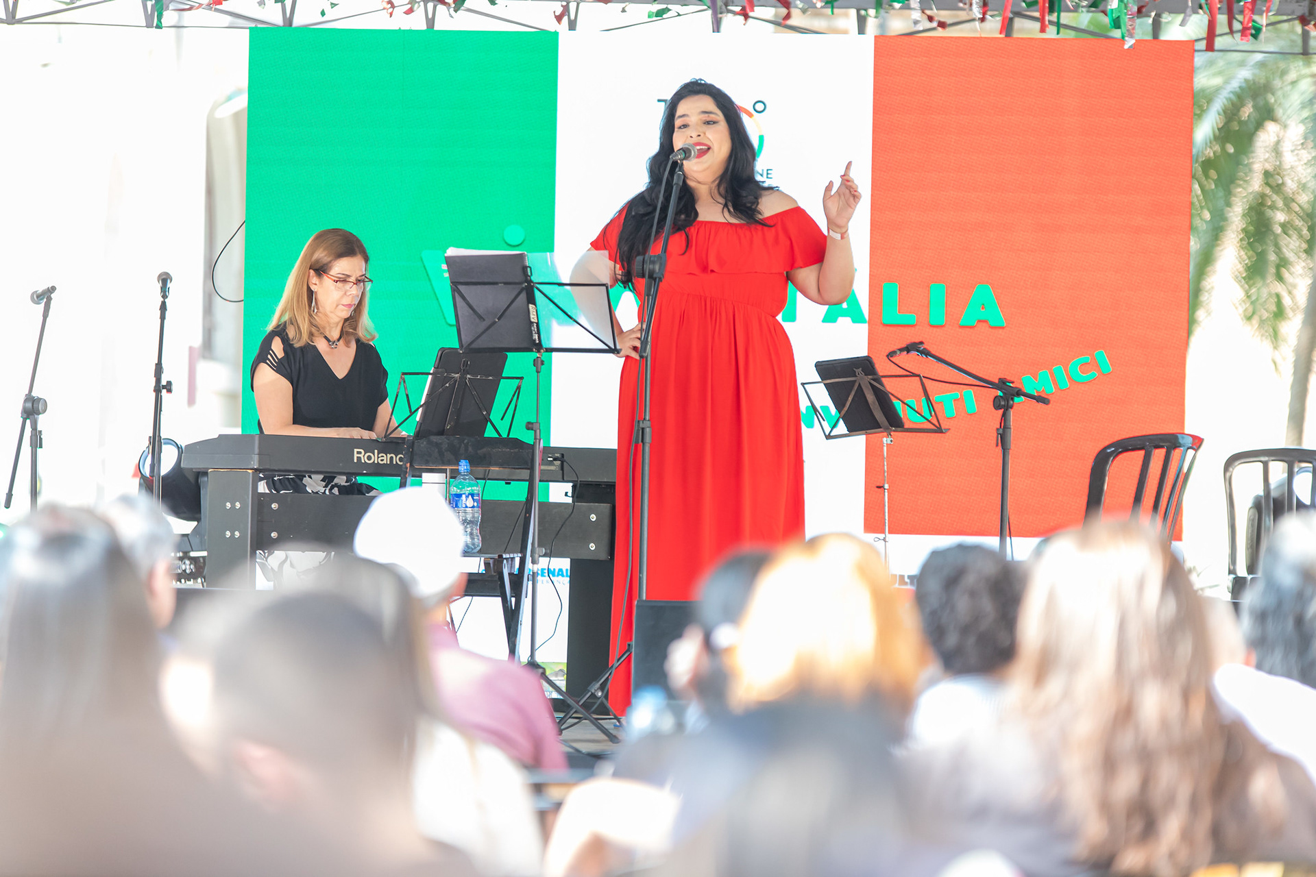 Canto Lírico no Festival Viva Itália