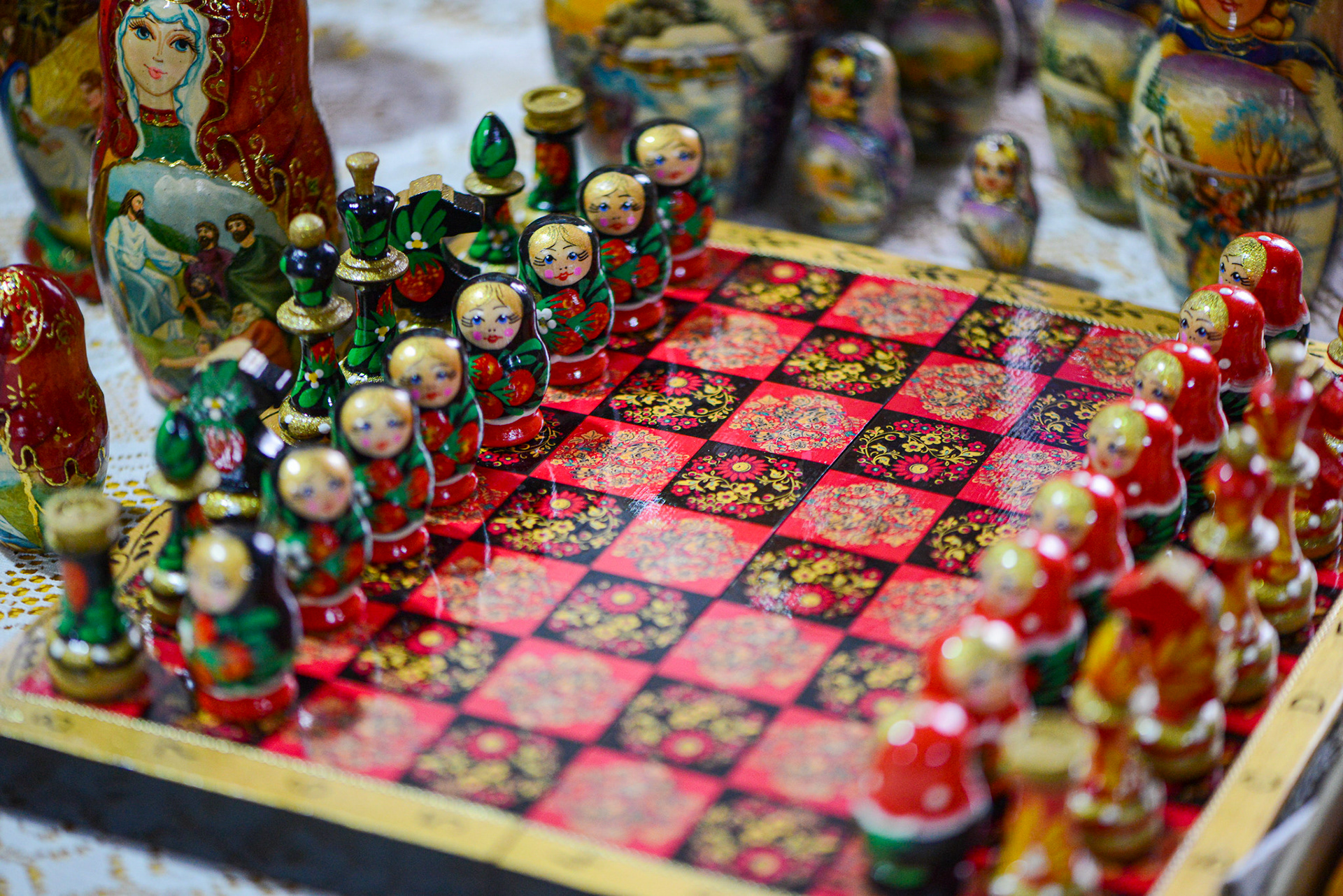 Artesanato Russo no Festival Viva Leste Europeu