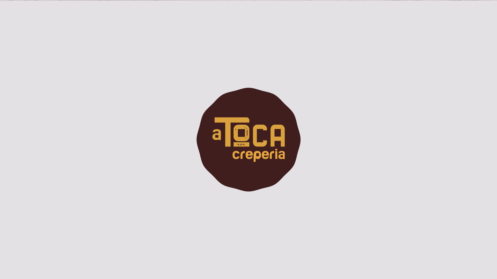 Identidade Visual - a Toca - Creperia