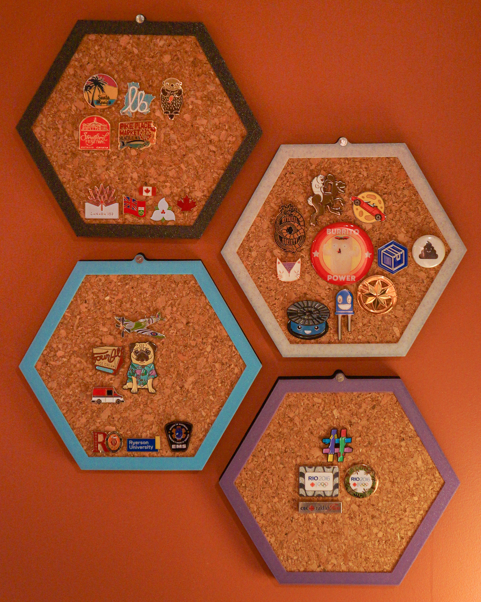 Enamel pin boards V2