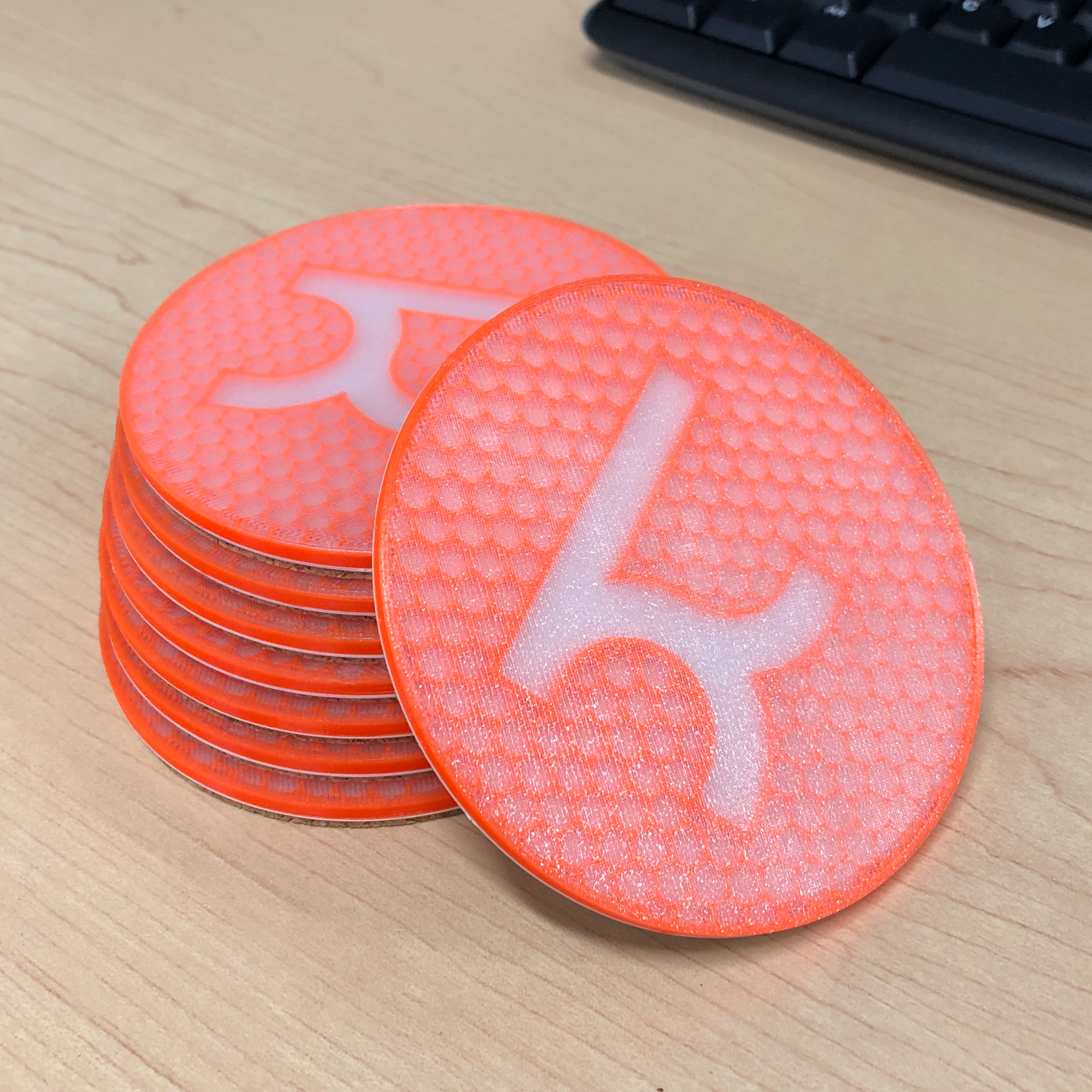 Corporate coasters
