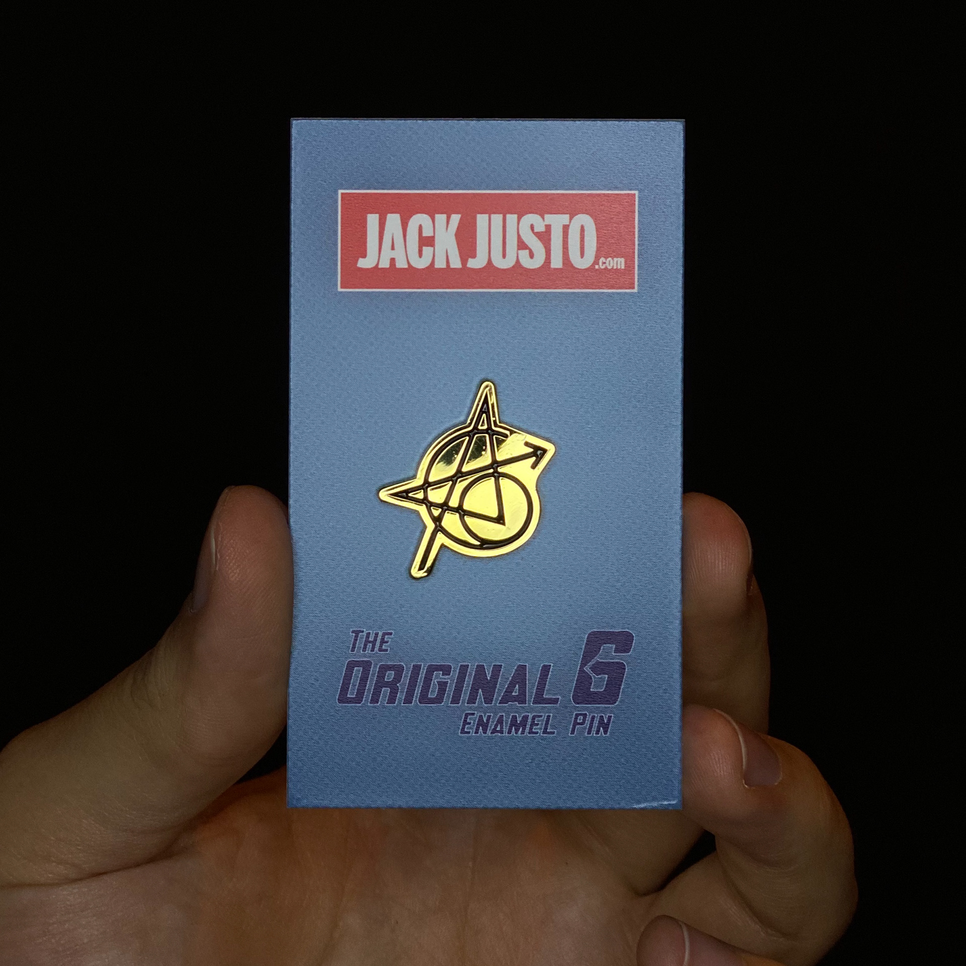 The Original 6 Enamel Pin