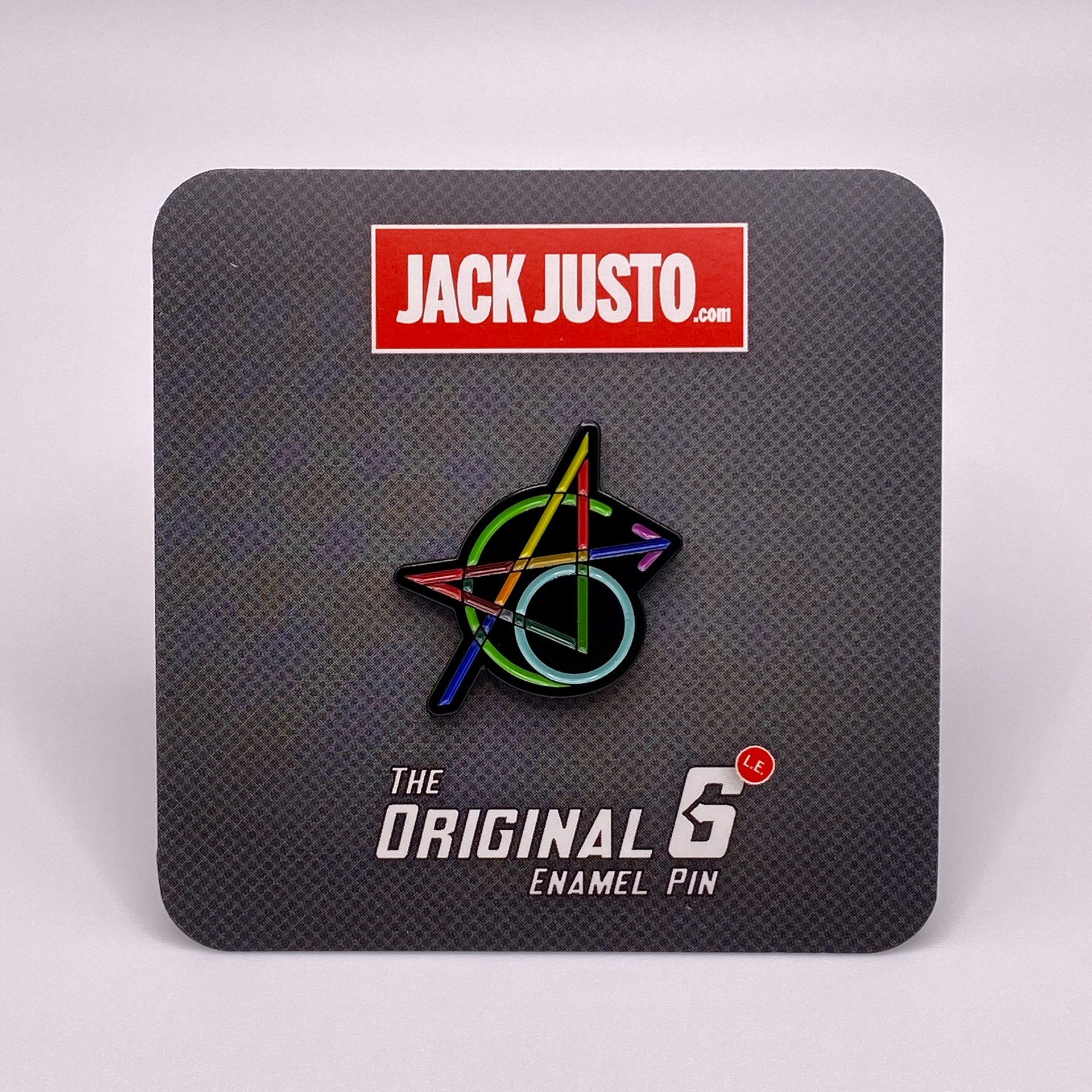 The Original 6 Enamel Pin, Alternate Version