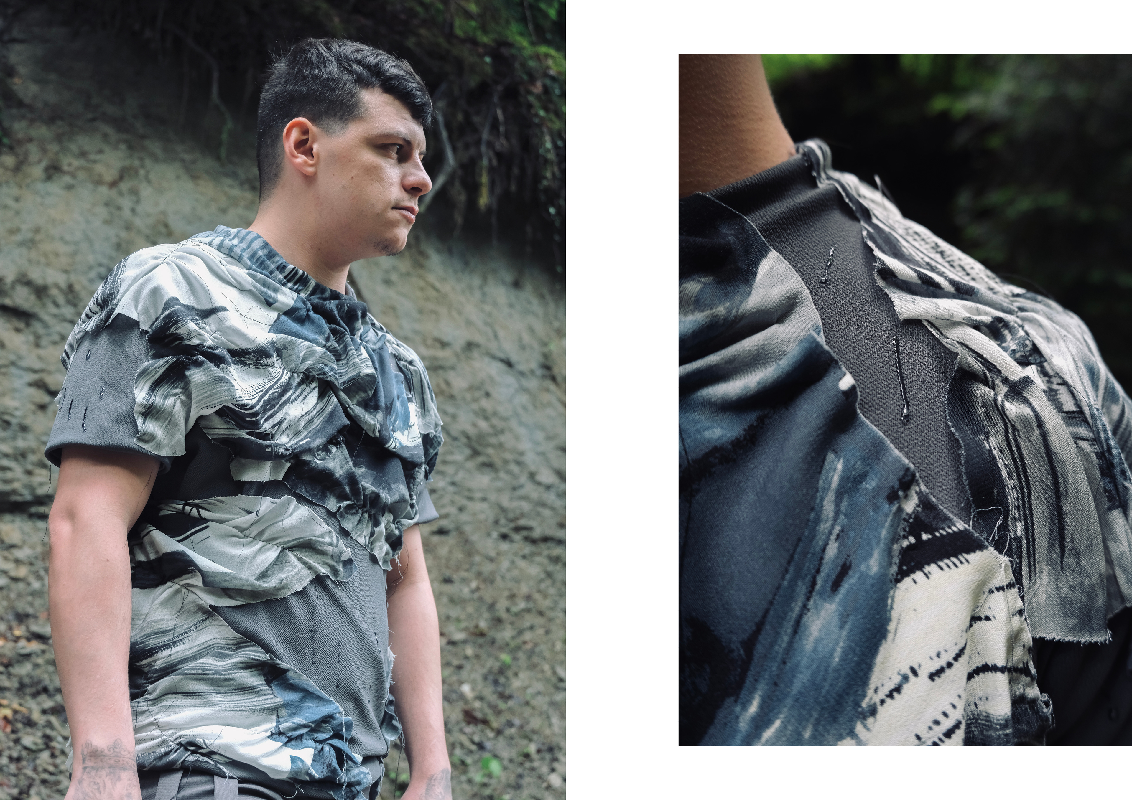 Tenue réalisée homme