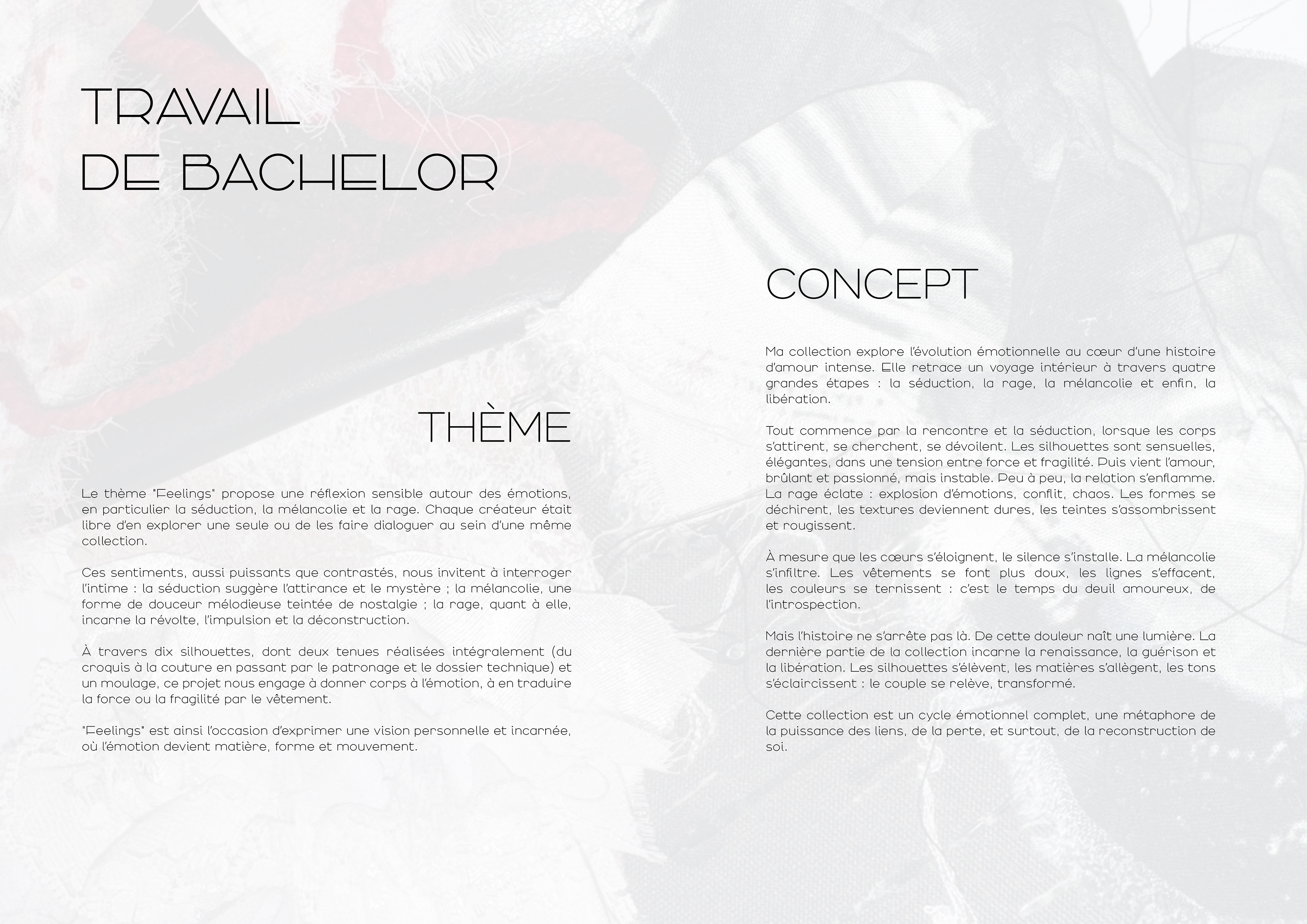 Collection de Bachelor