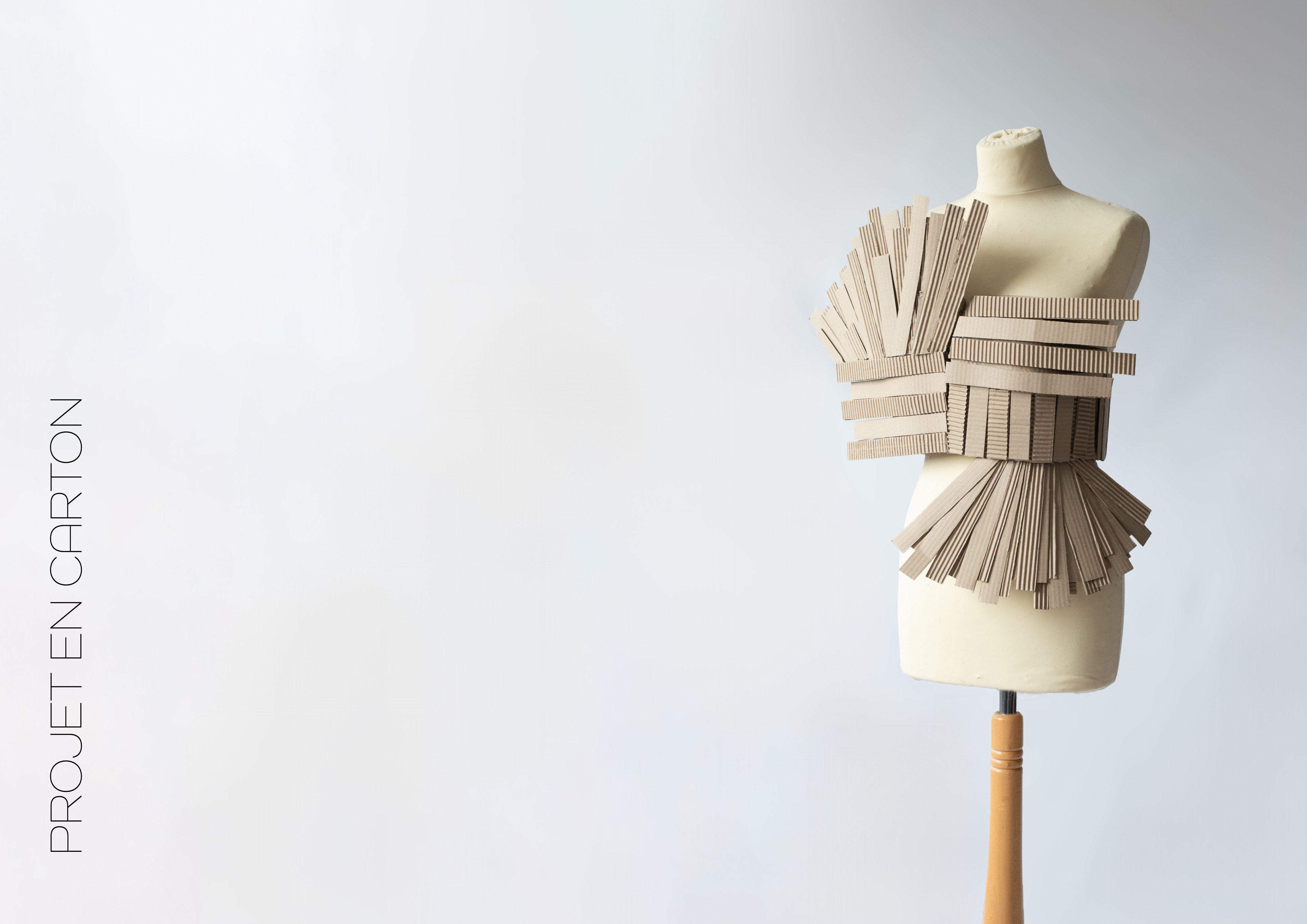 Création en carton ondulé