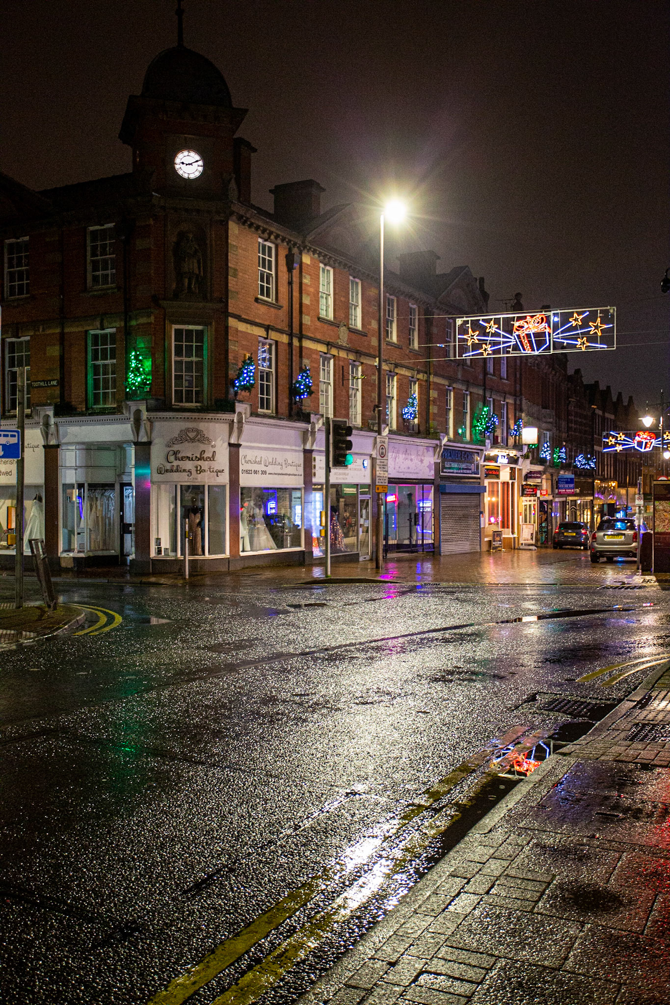 Mansfield, Nottinghamshire. November 2022