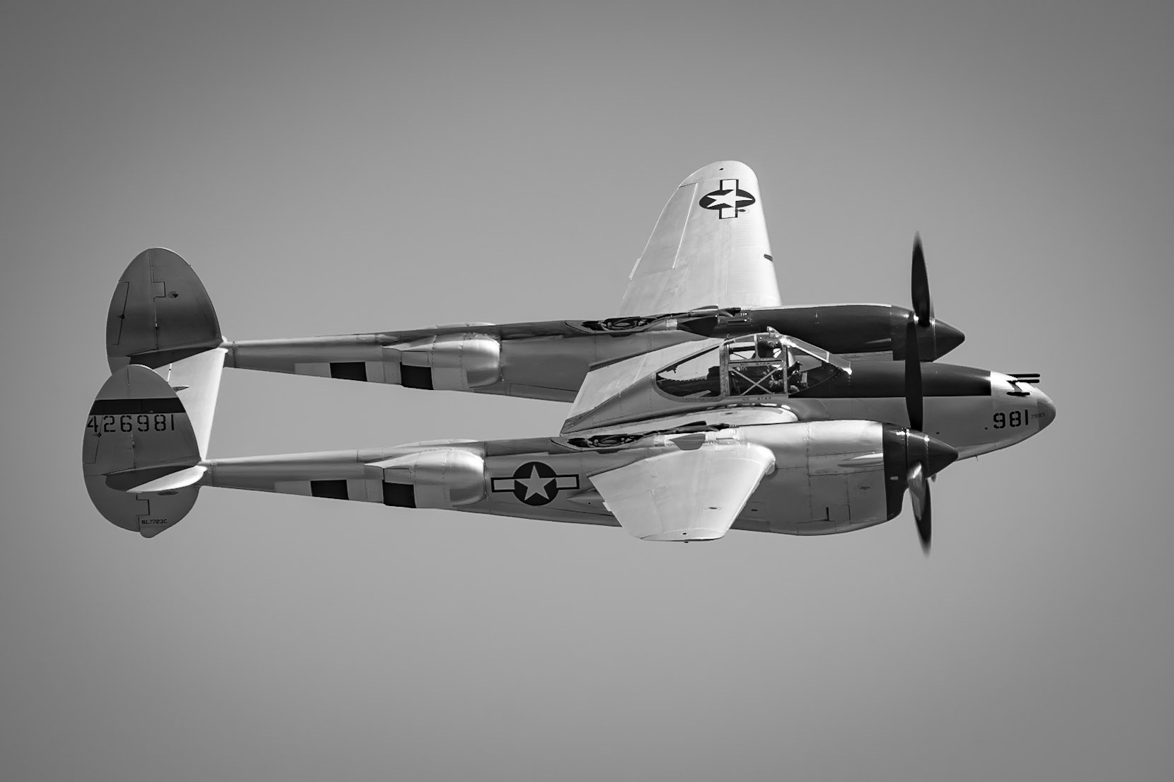 Lockheed P-38 Lightning. Planes of Fame Museum, California. May 2012.